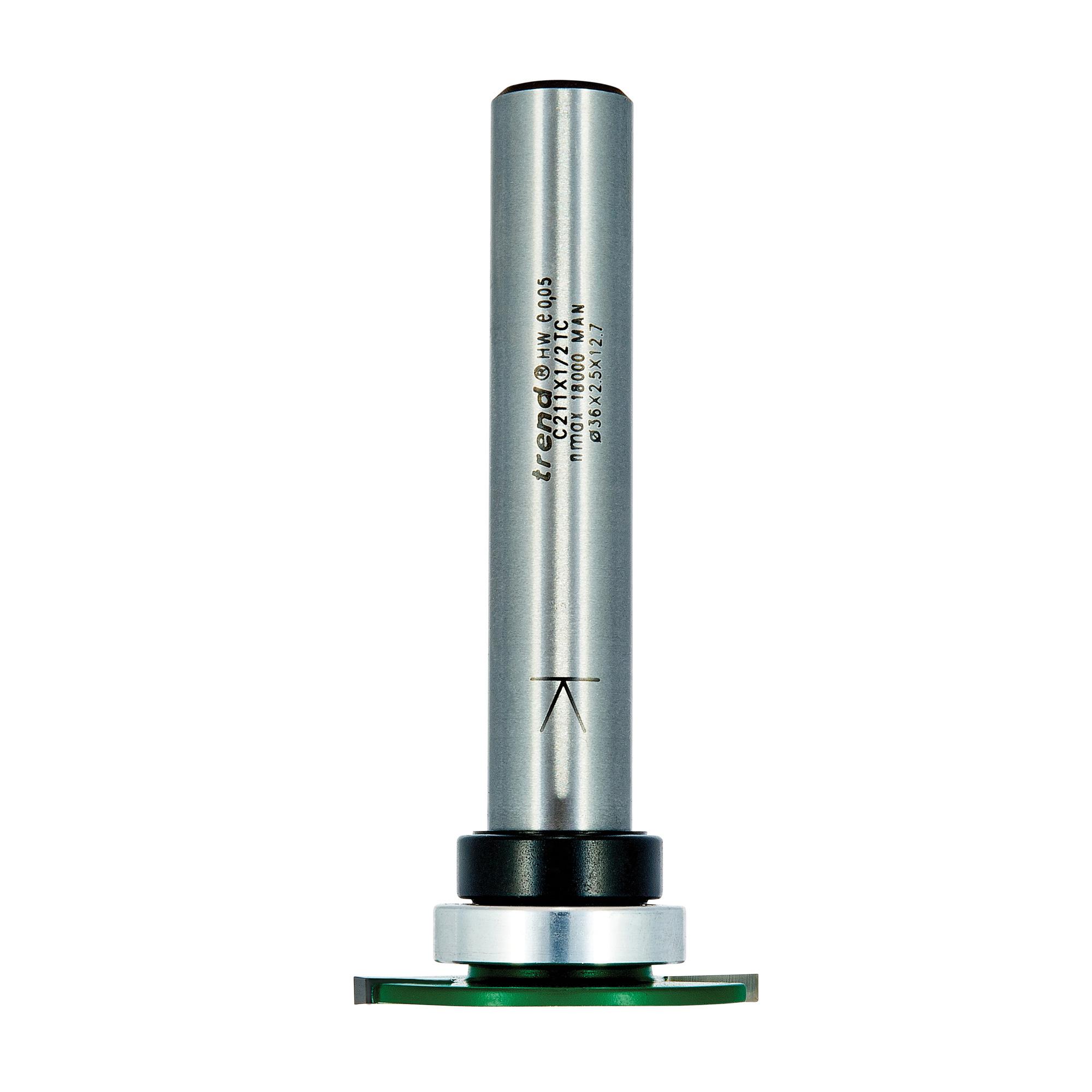 c211x1_2tc_2d1 Trend C211X1/2TC Weatherseal groover 2.5mm x 7mm - Image 1