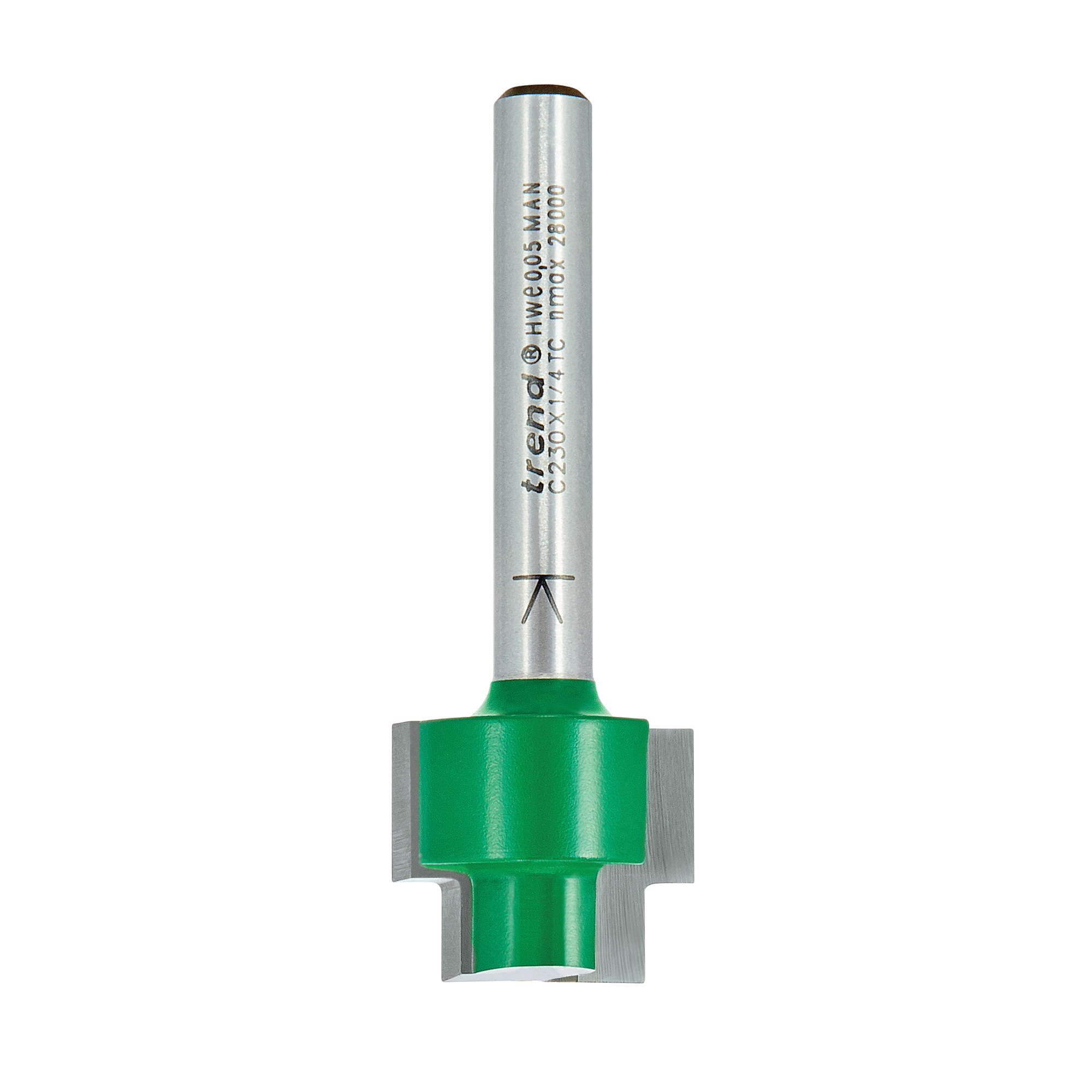 c230x1_4tc_2d1 Trend C230X1/4TC 13mm Rebater - Image 1