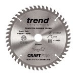 Trend CSB/PT16548 CraftPro Plunge Saw Blade 165mm x 20mm x 48T