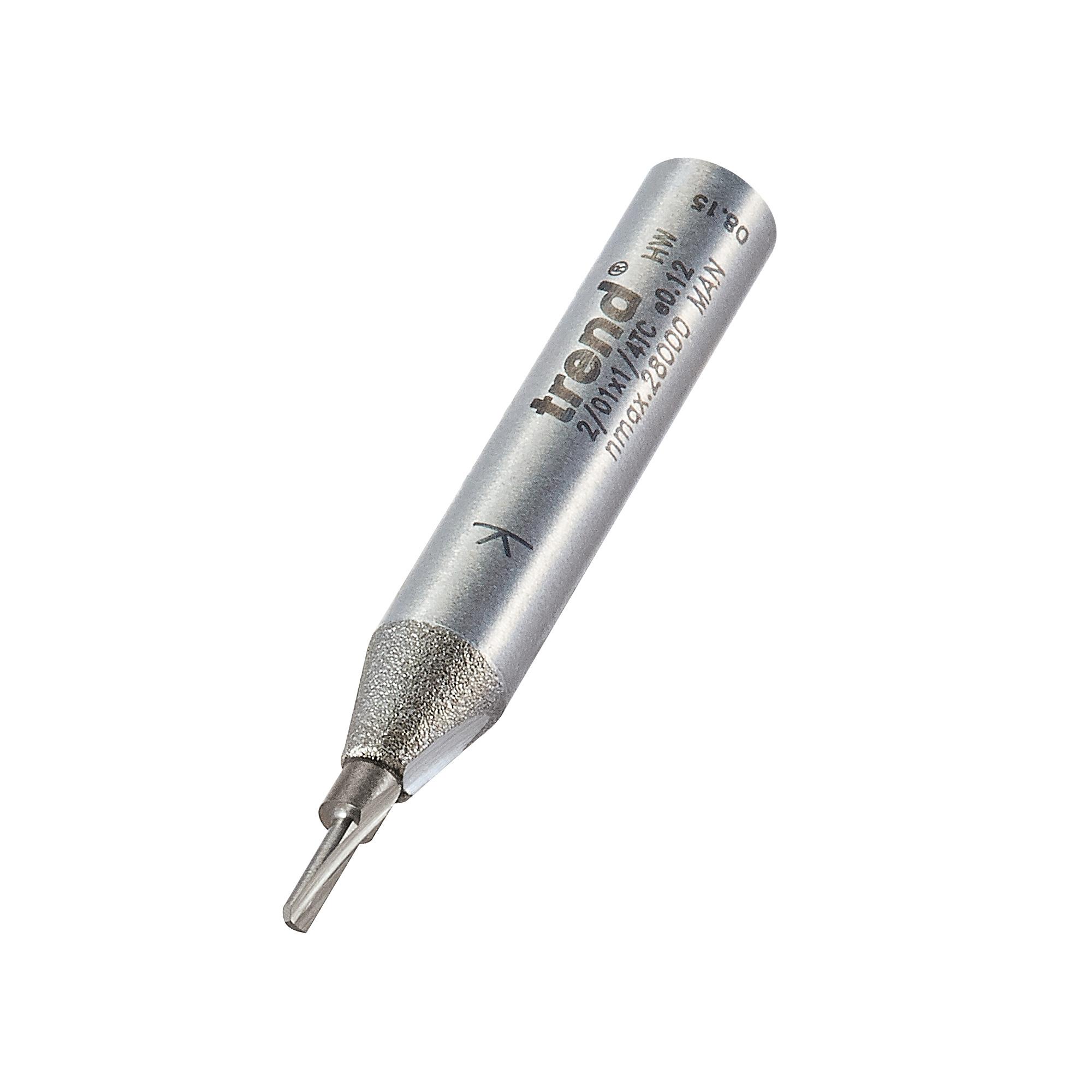 2_01x1_4tc_3d1 Trend 2/01X1/4TC Single flute cutter 1.5mm diameter - Image 1