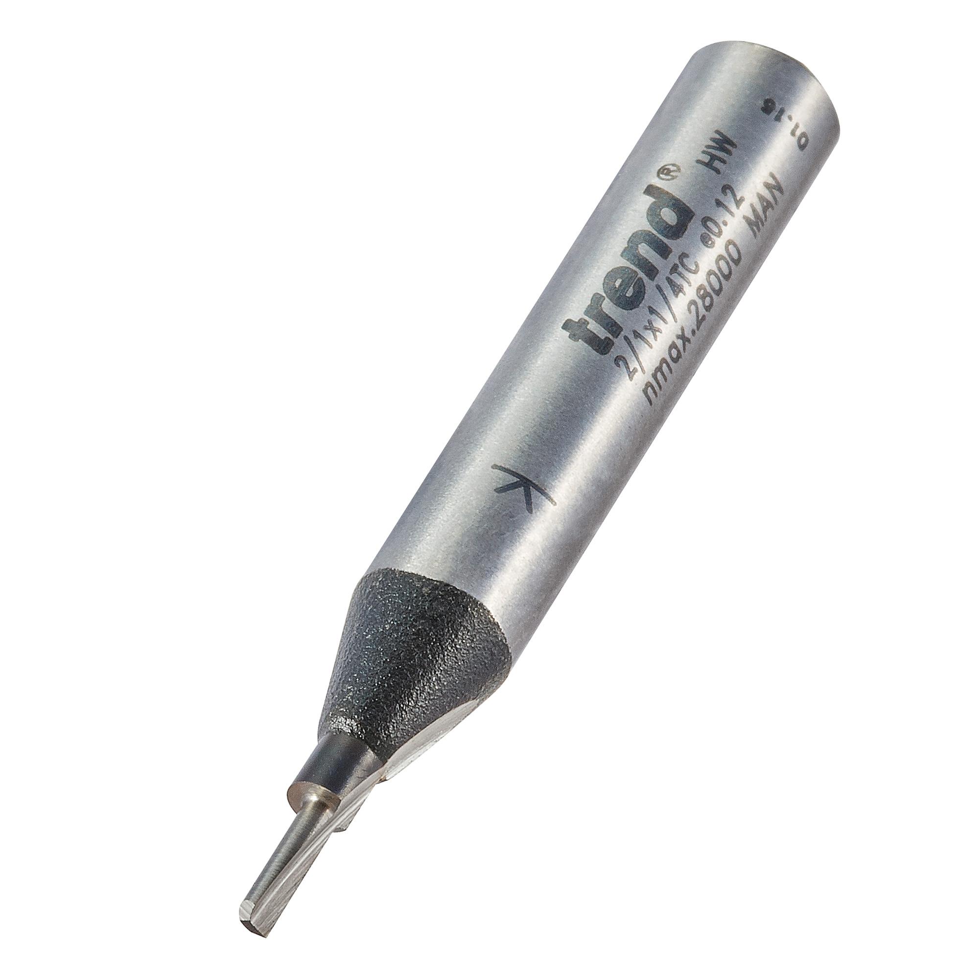 2_1x1_4tc_3d1 Trend 2/1X1/4TC Single flute cutter 1.6mm diameter - Image 1