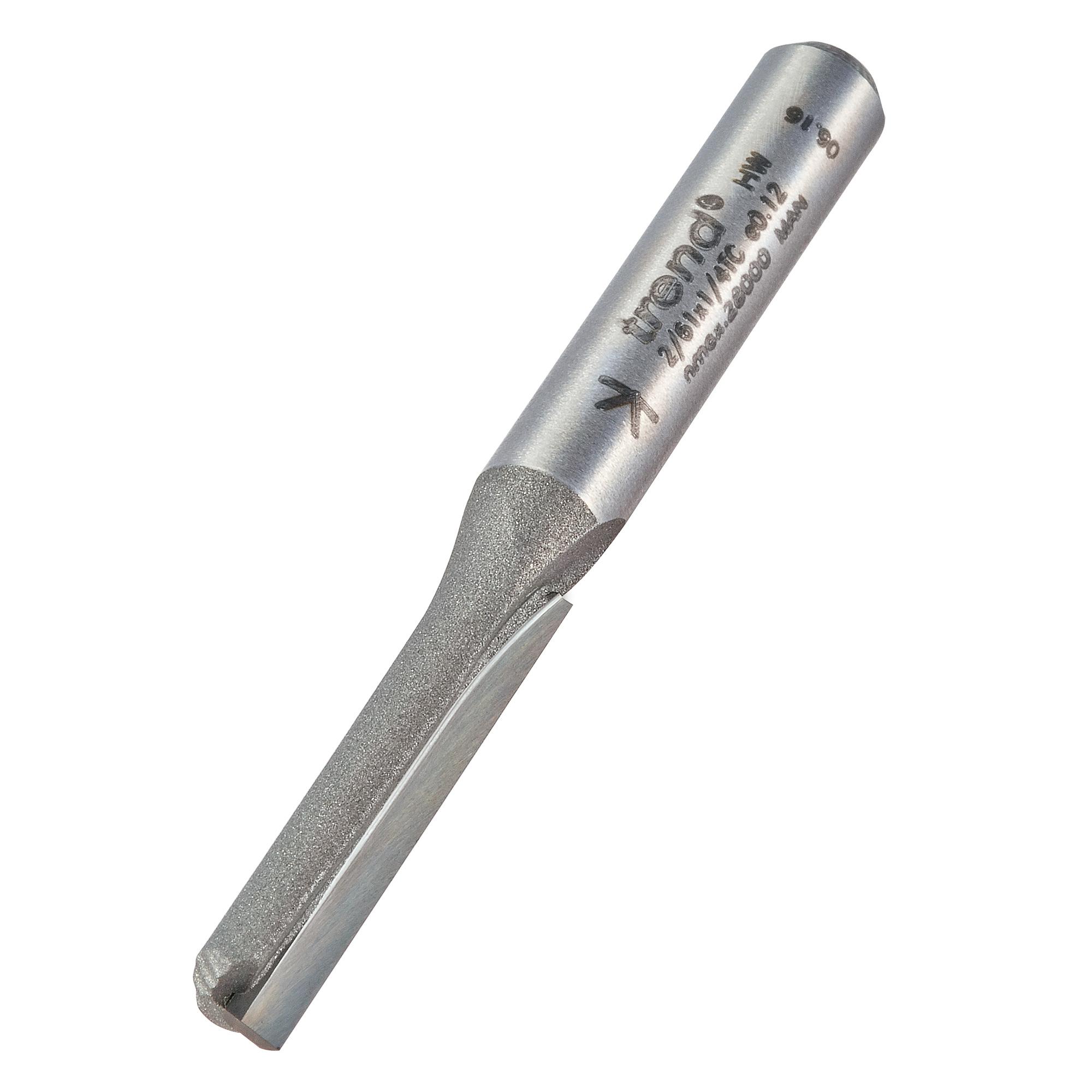 2_61x1_4tc_3d1 Trend 2/61X1/4TC Single flute cutter 6.3mm diameter - Image 1