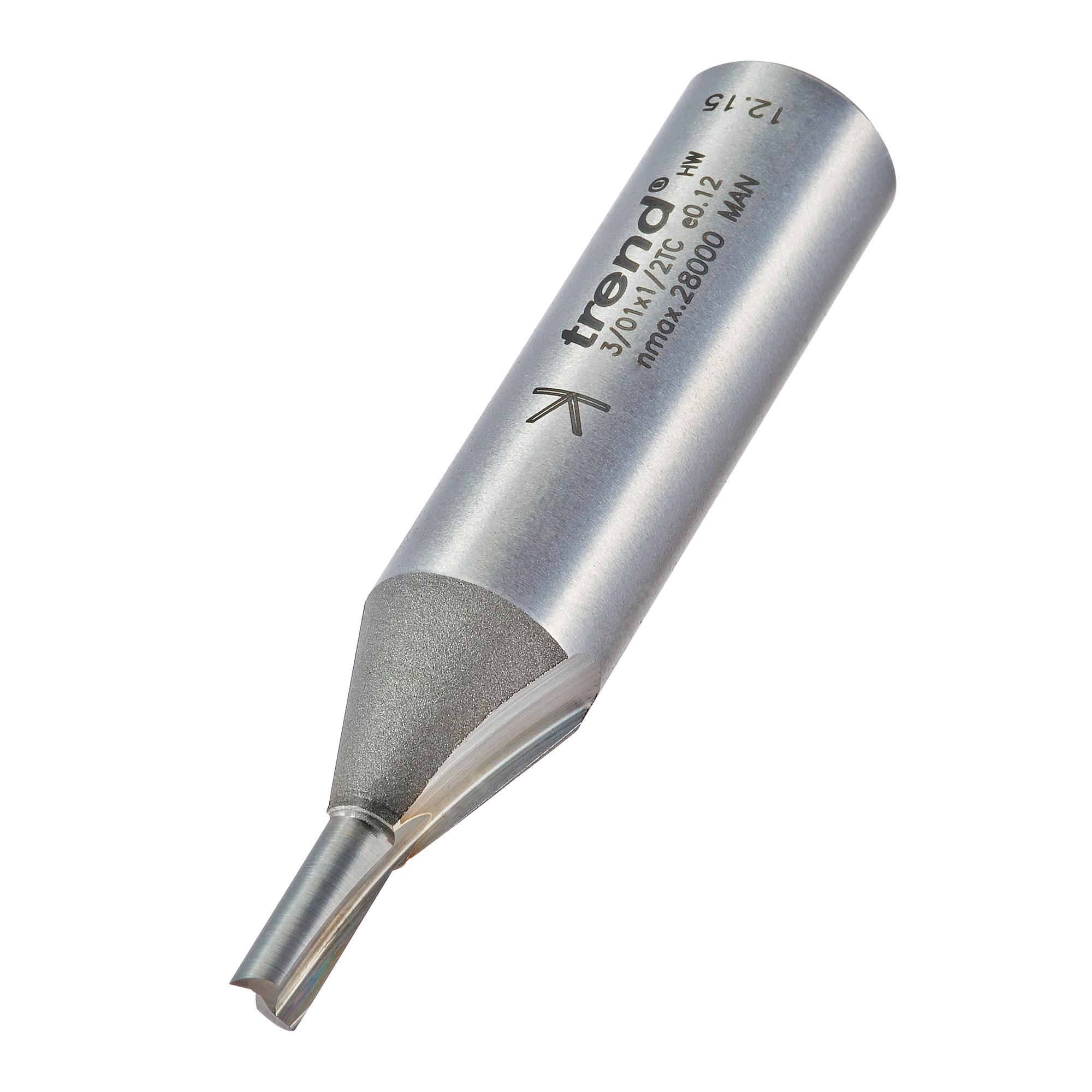 Trend 3/01X1/2TC Two flute cutter 4mm diameter - Image 1
