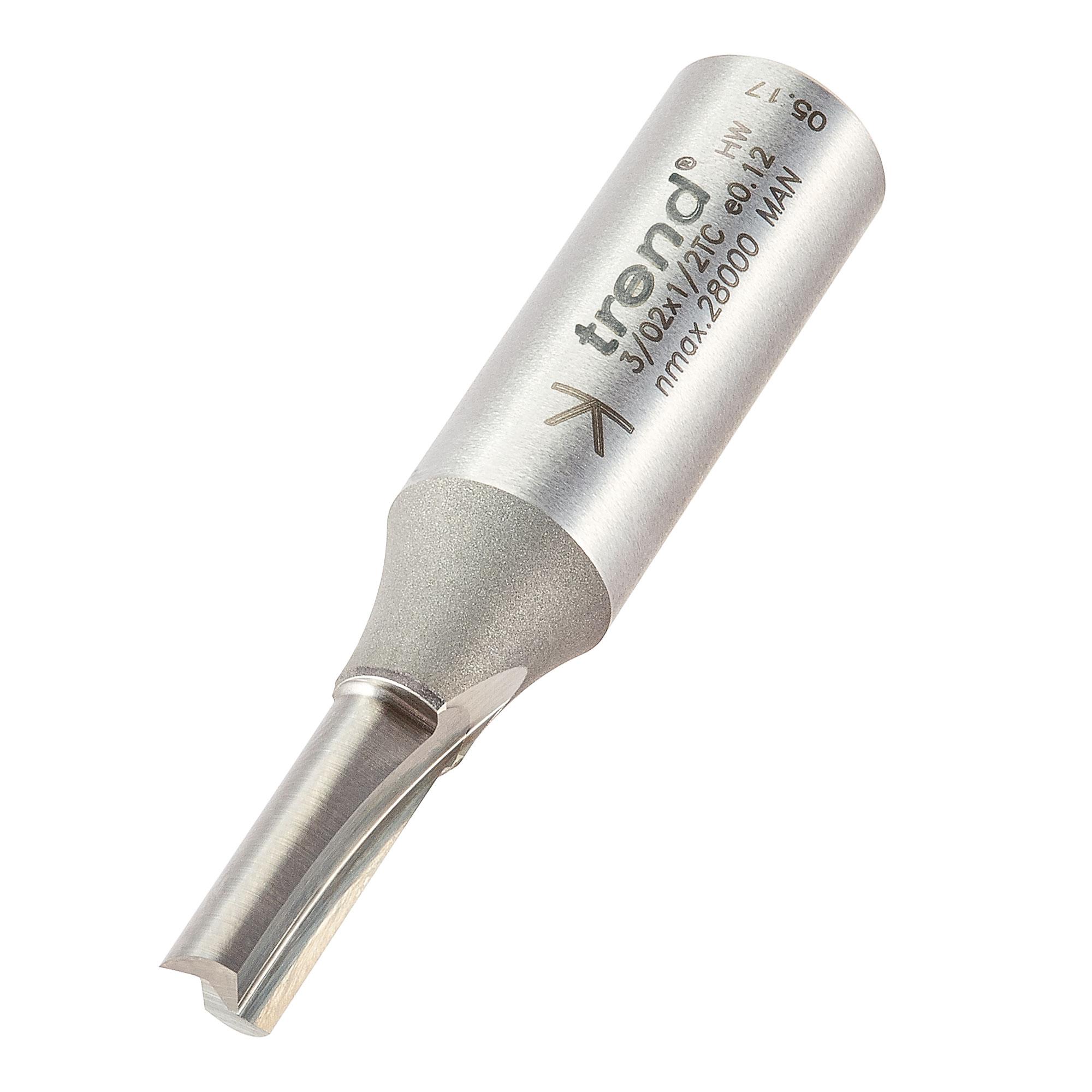 3_02x1_2tc_3d1 Trend 3/02X1/2TC Two flute cutter 6.3mm diameter - Image 1