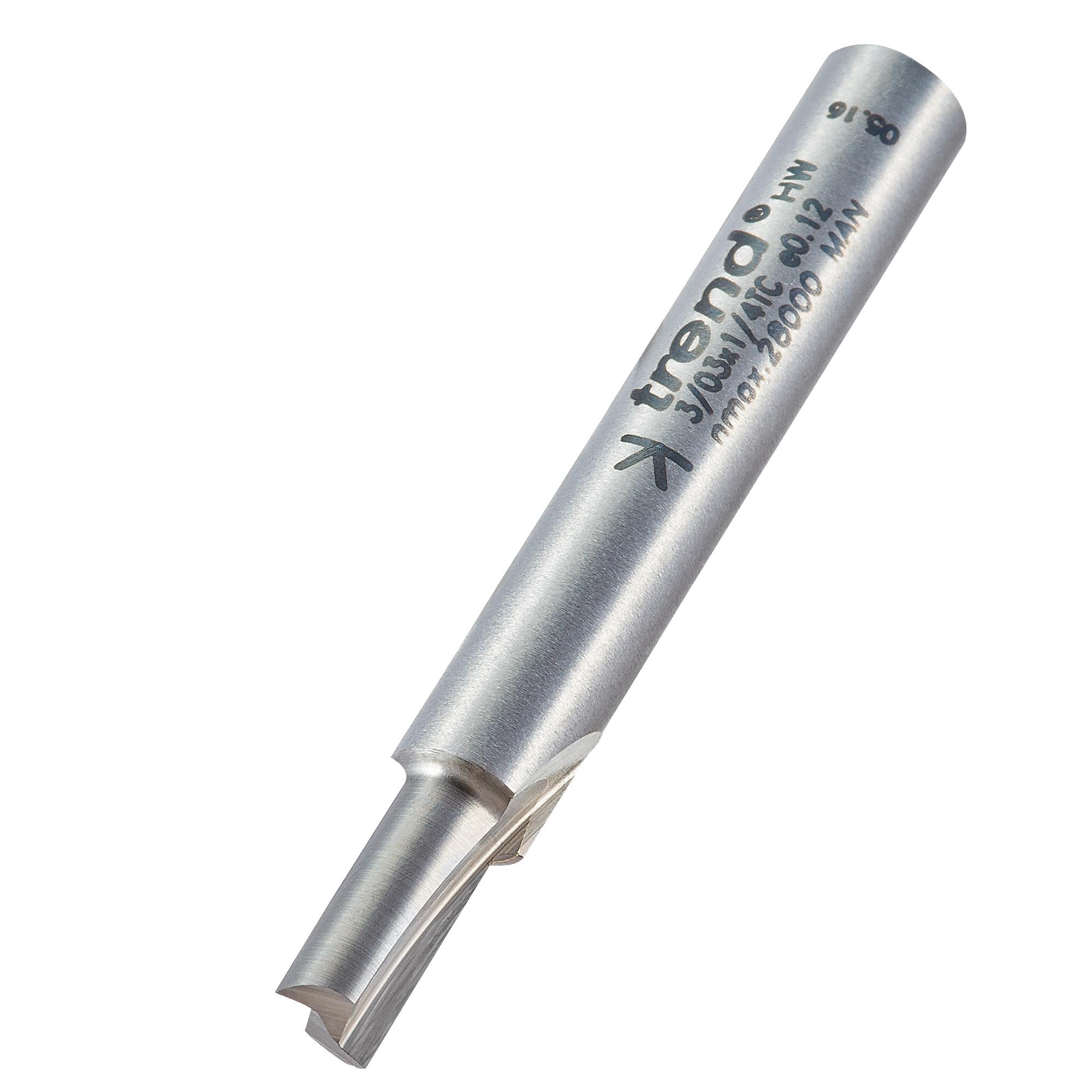 Trend 3/03X1/4TC Two flute cutter 4.5mm diameter - Image 1