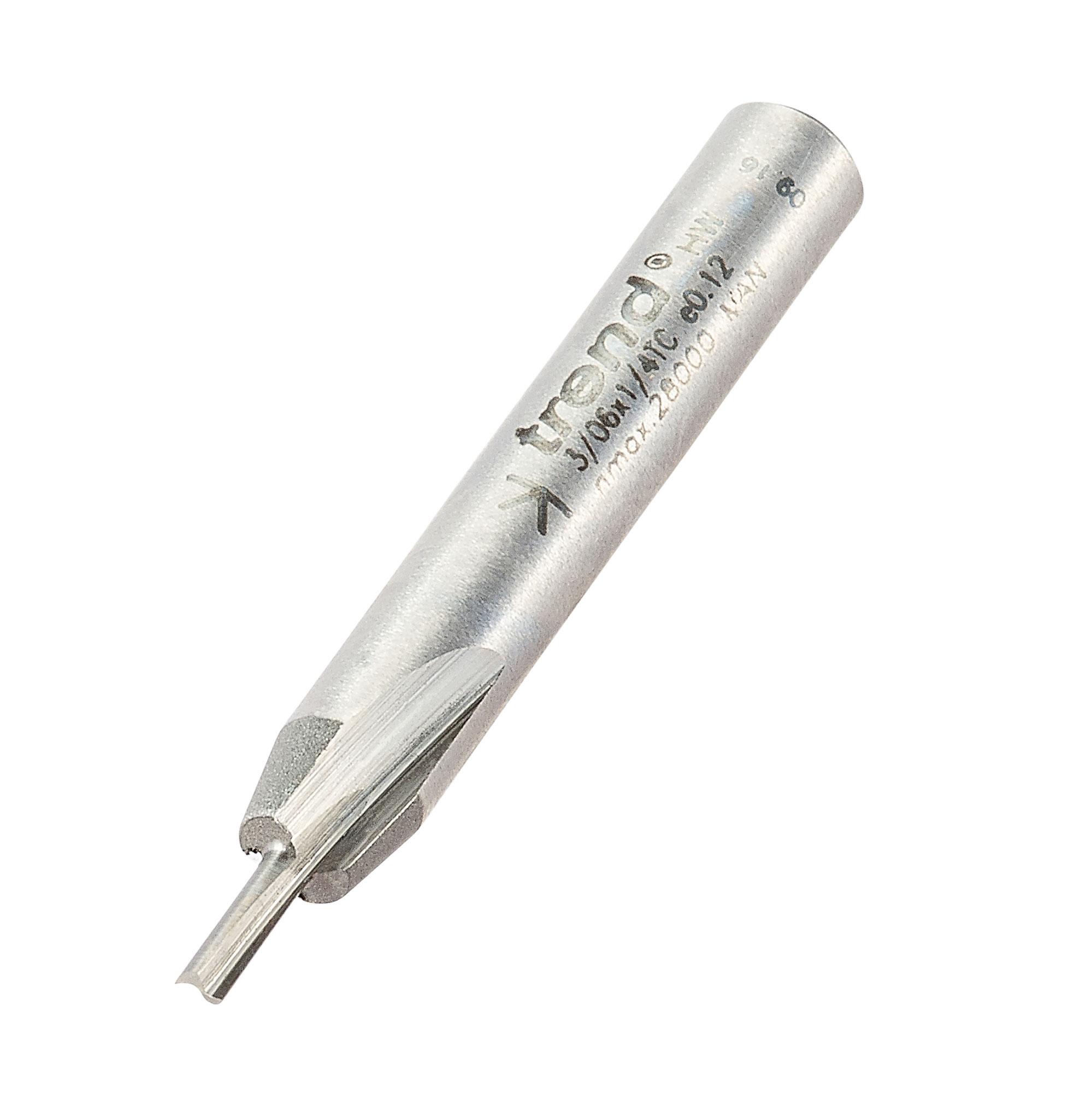 Trend 3/06X1/4TC Two Flute Cutter 2mm Diameter - Image 1