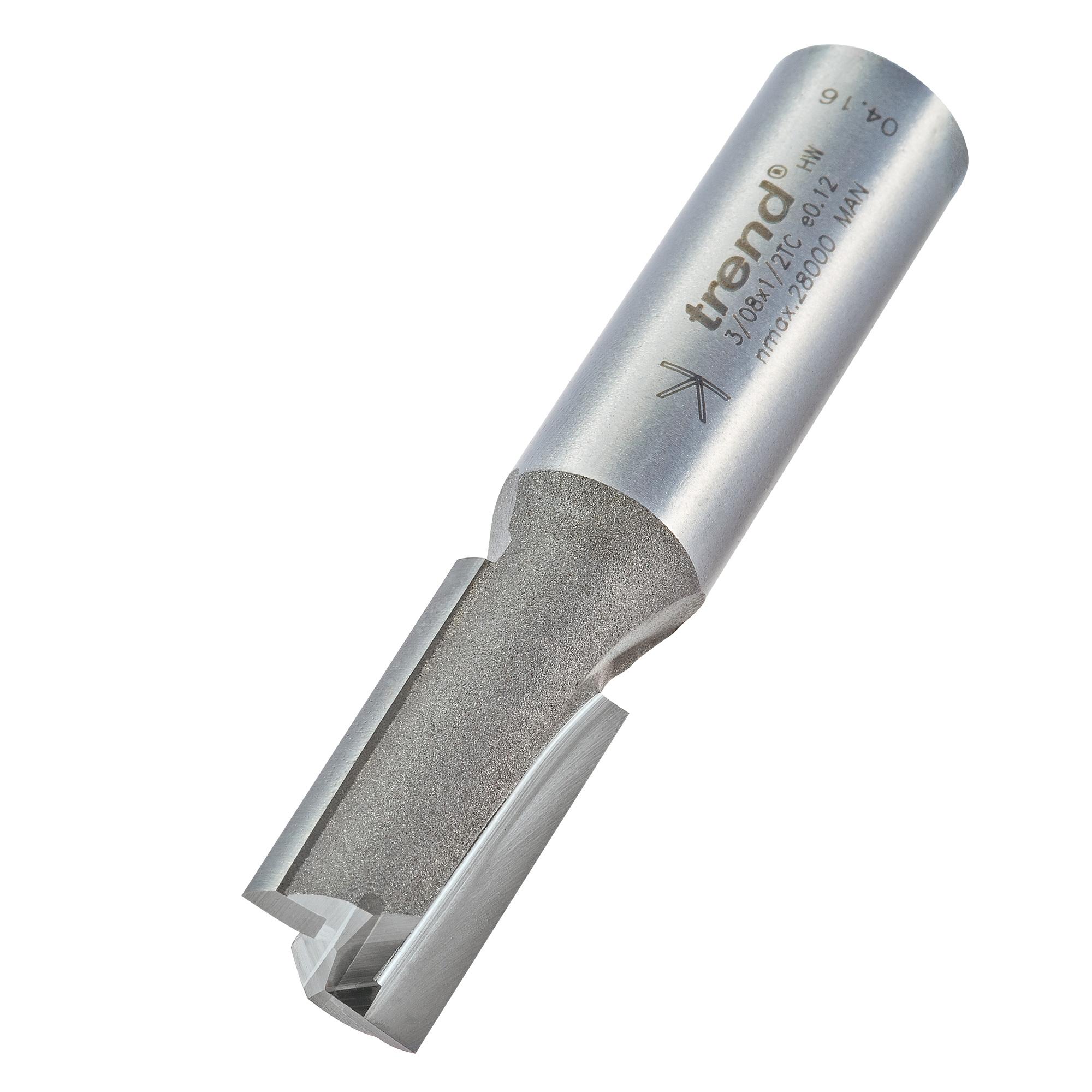 3_08x1_2tc_3d1 Trend 3/08X1/2TC Two flute cutter 12.7mm diameter - Image 1