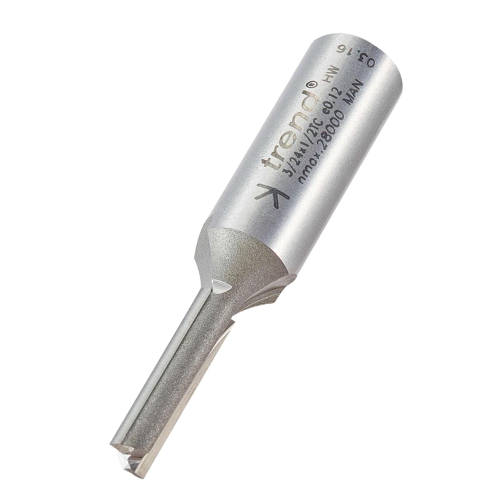 3_24x1_2tc_3d1 Trend 3/24X1/2TC Two flute cutter 6mm diameter - Image 1