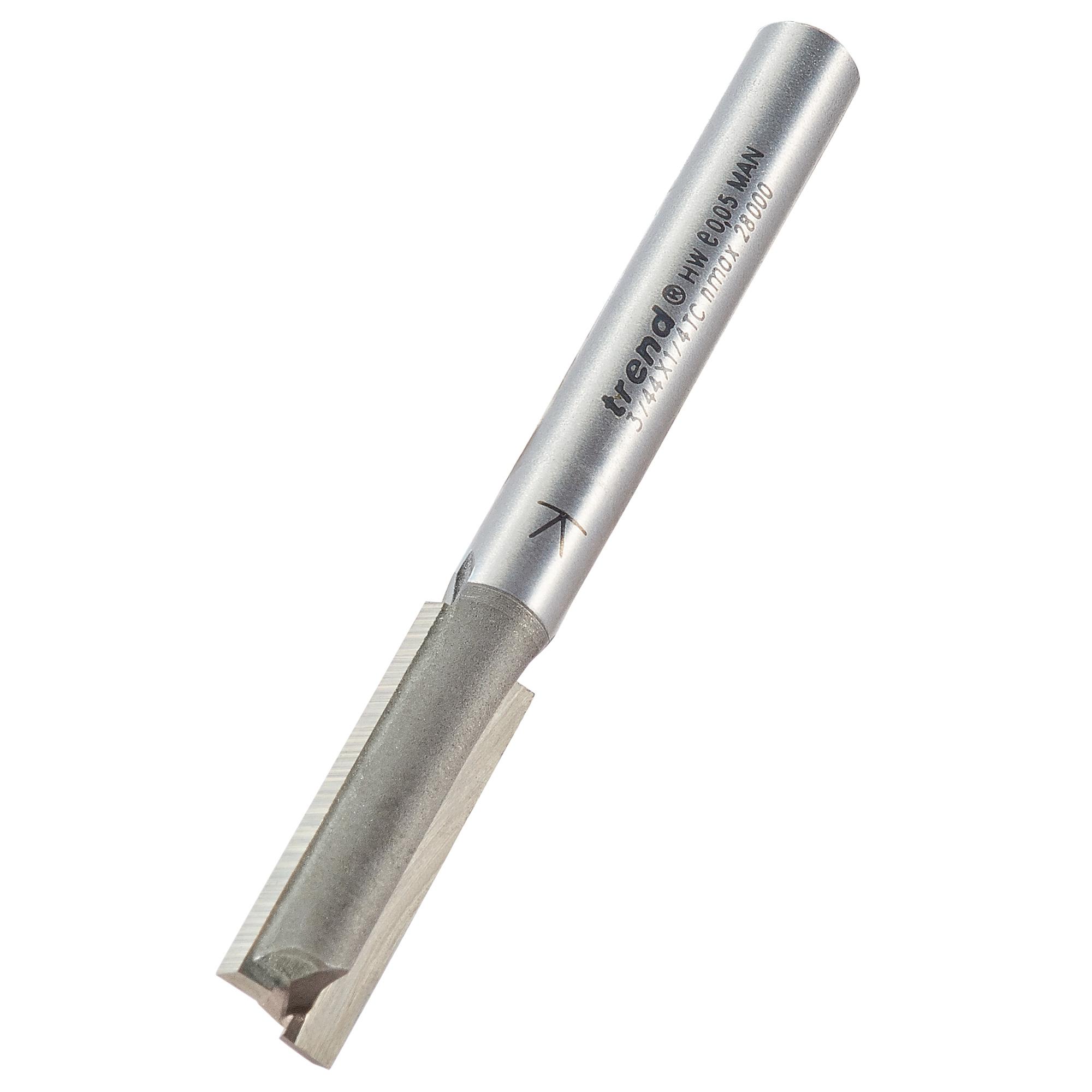 Trend 3/44X1/4TC Two flute cutter 8.1mm diameter - Image 1