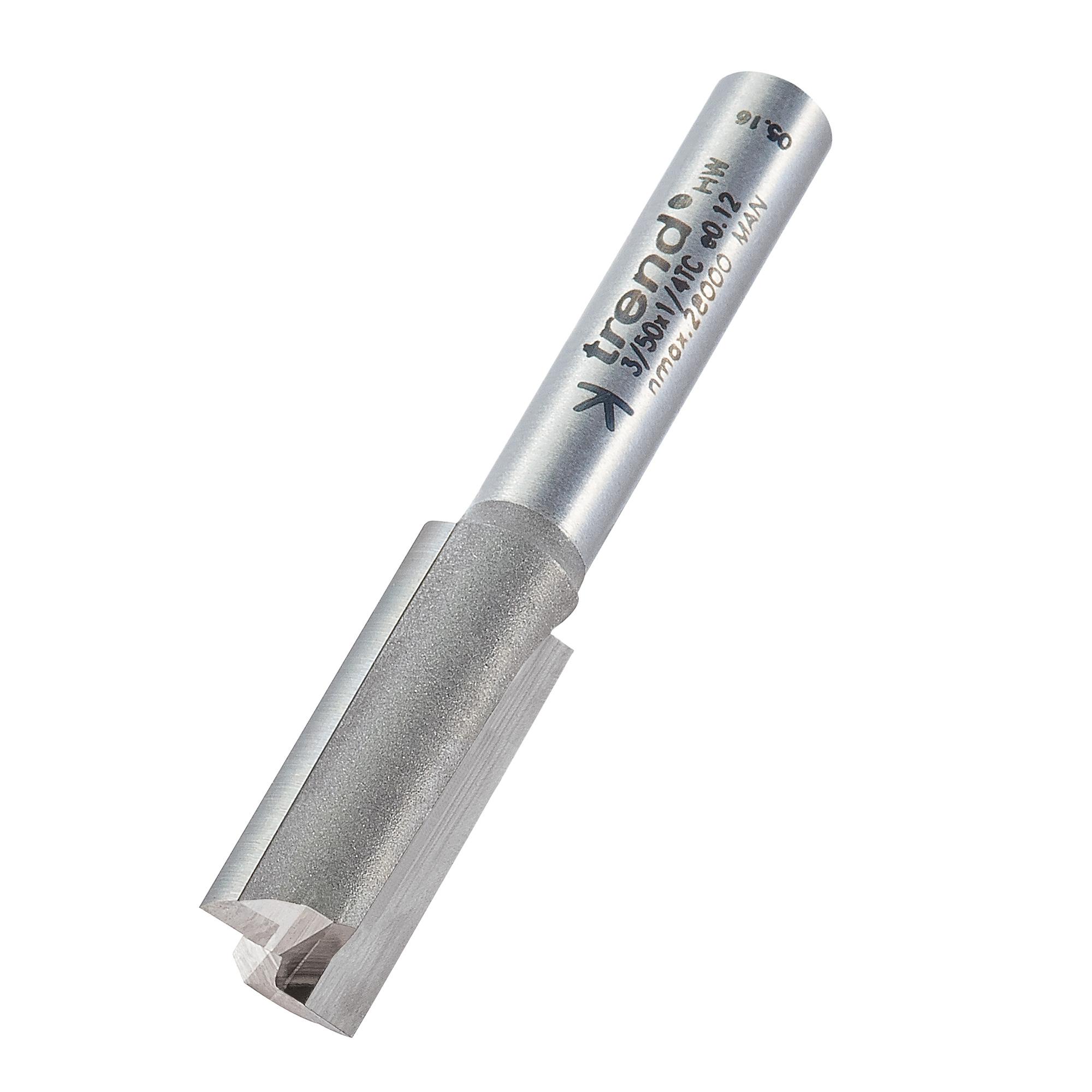 3_50x1_4tc_3d1 Trend 3/50X1/4TC Two flute cutter 9.5mm diameter - Image 1