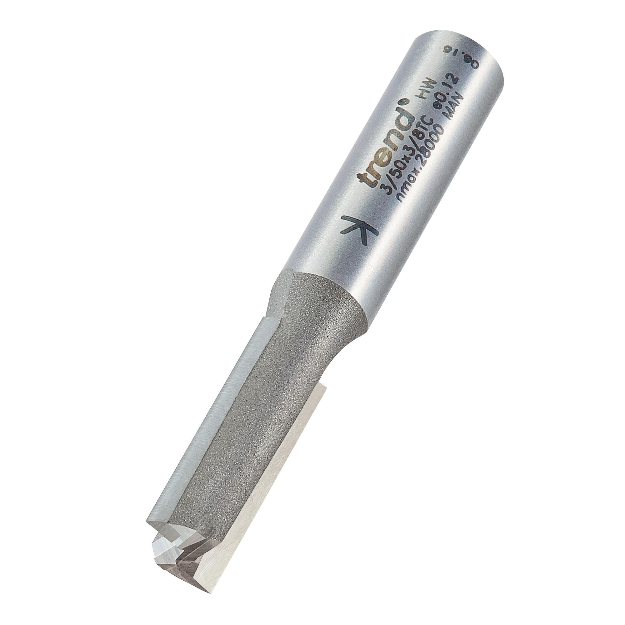 3_50x3_8tc_3d1 Trend 3/50X3/8TC Two flute cutter 9.5mm diameter - Image 1