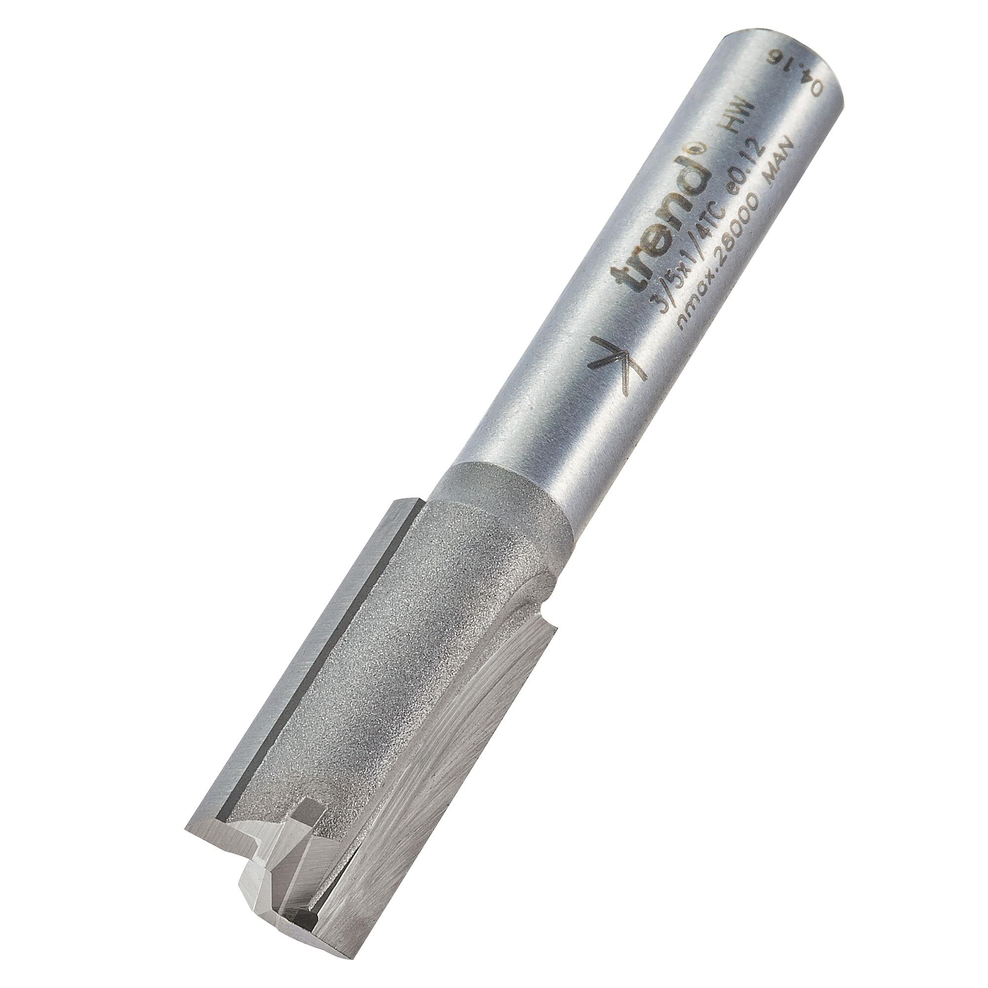 Trend 3/5X1/4TC Two flute cutter 9mm diameter - Image 1