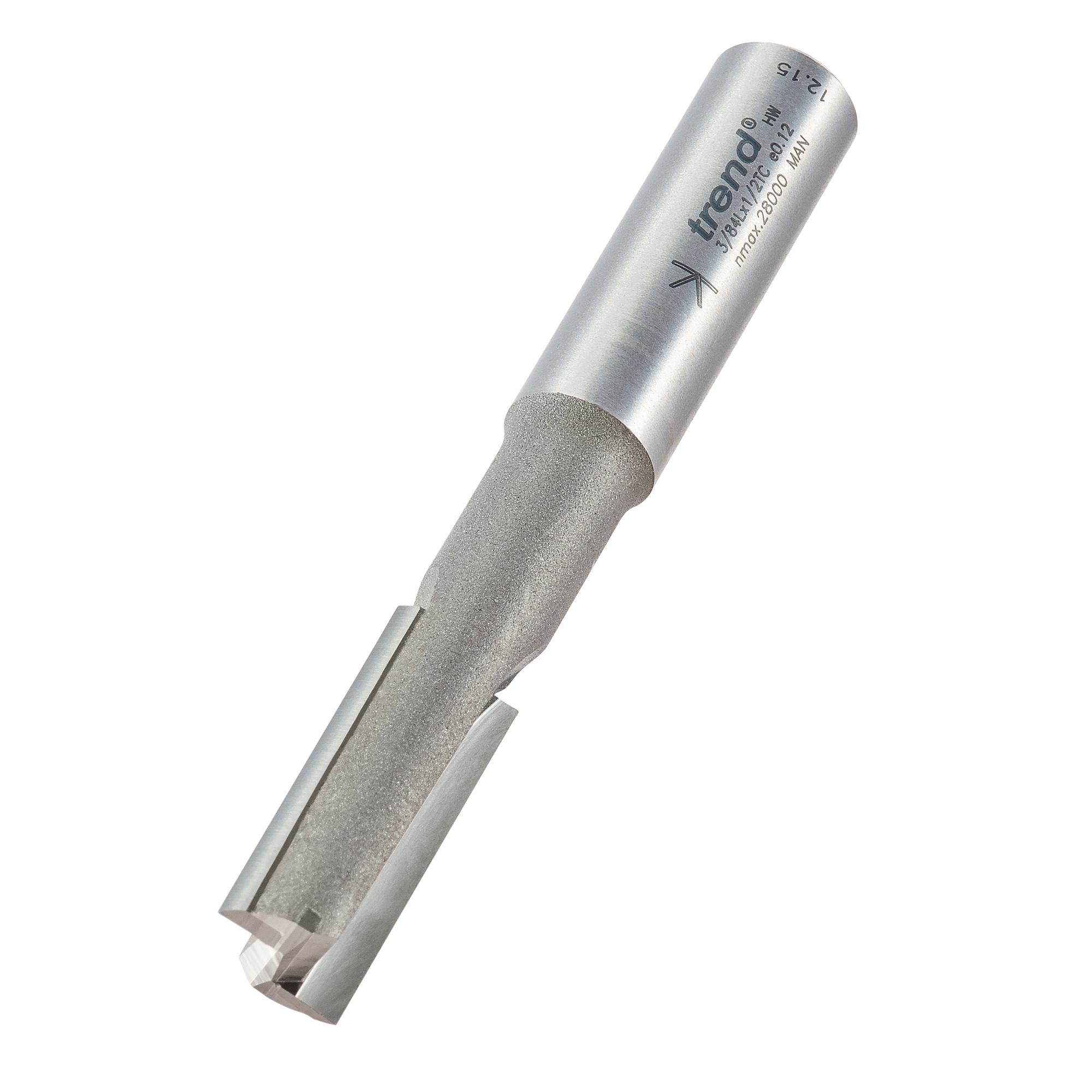 3_84lx1_2tc_3d1 Trend 3/84LX1/2TC Two flute cutter 12.7mm diameter - Image 1