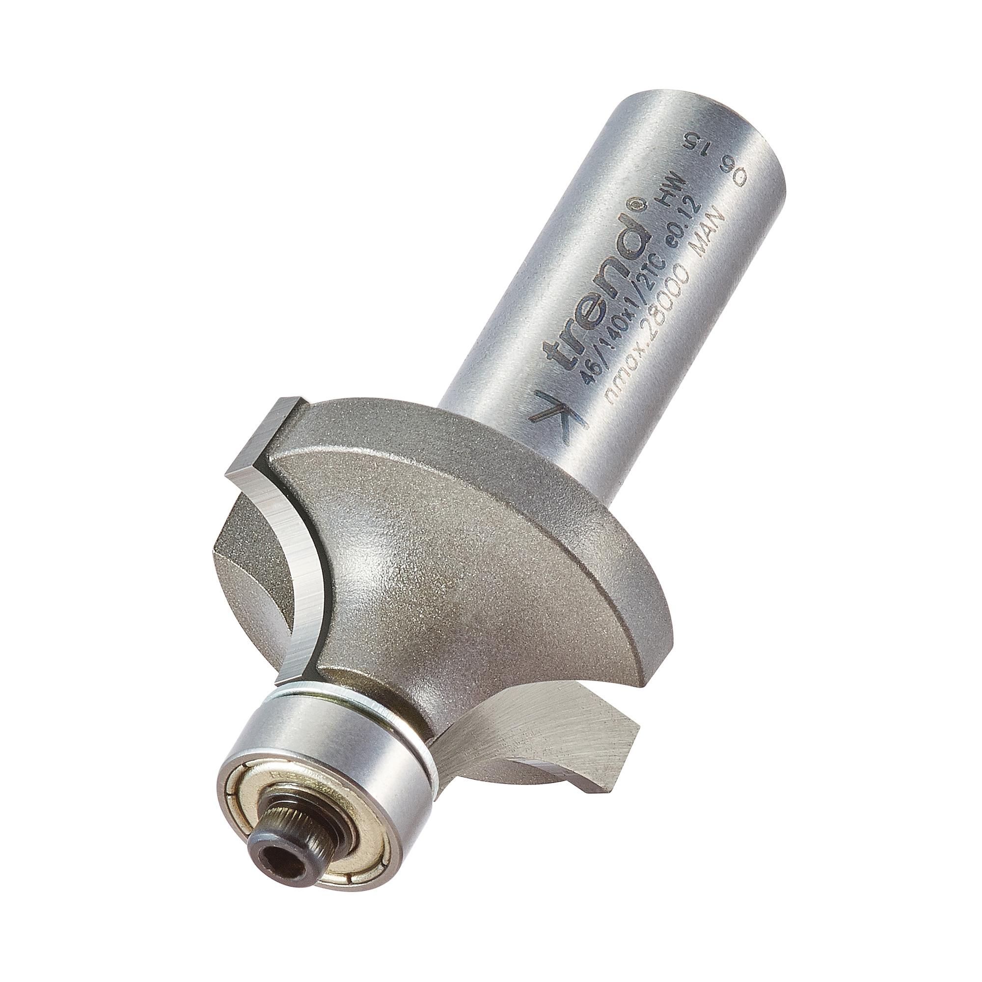 46_140x1_2tc_3d1 Trend 46/140X1/2TC Bearing guided ovolo cutter 9.5mm radius - Image 1