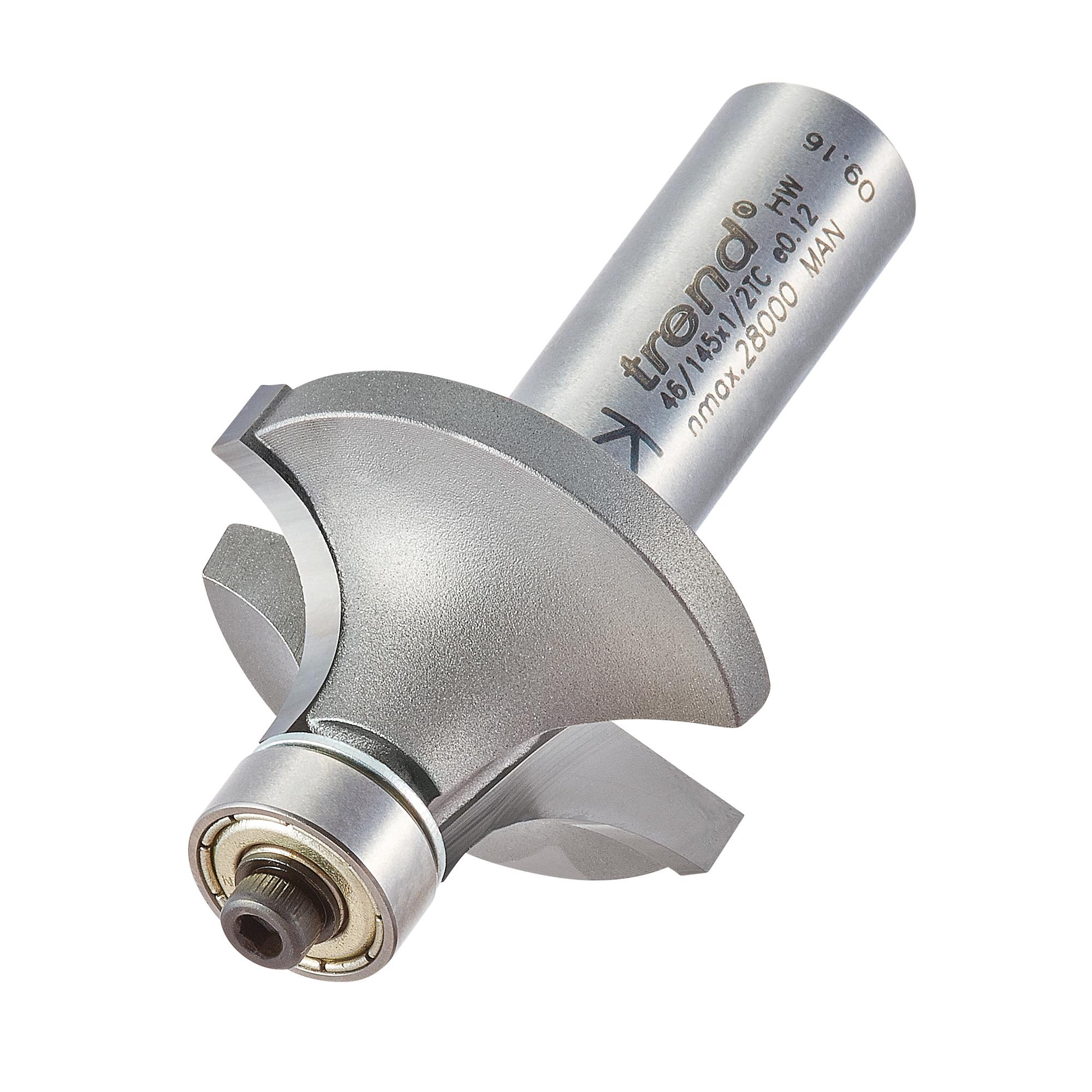 Trend 46/145X1/2TC Bearing guided ovolo cutter 11.1mm radius - Image 1