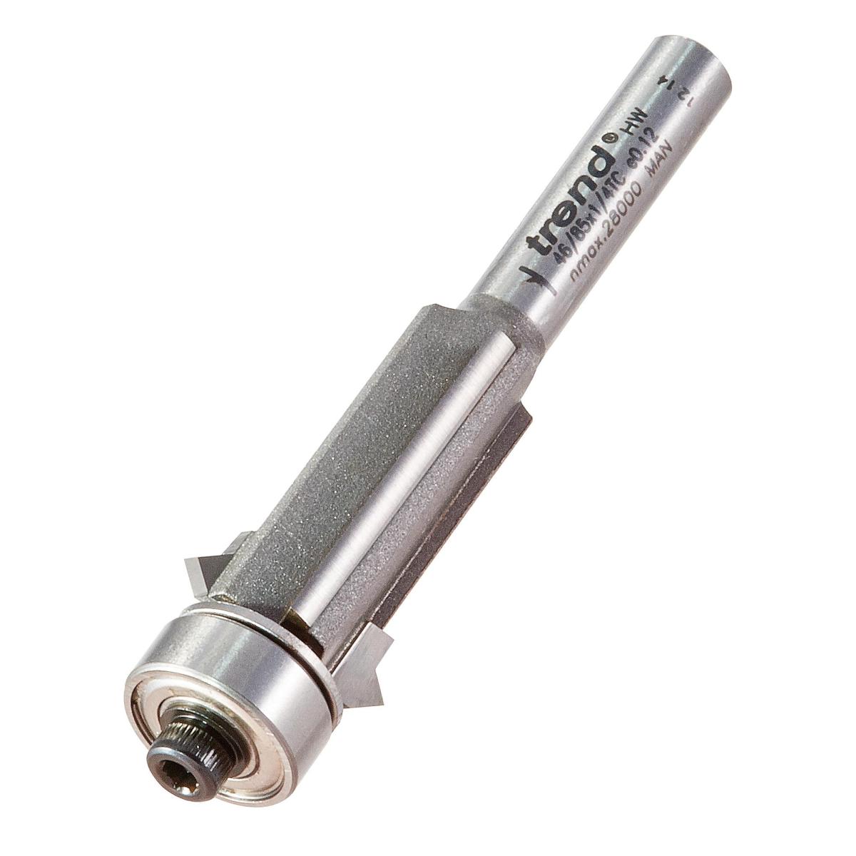 46_85x1_4tc_3d1 Trend 46/85X1/4TC Trimmer and V groove 16mm diameter 25.4mm length - Image 1