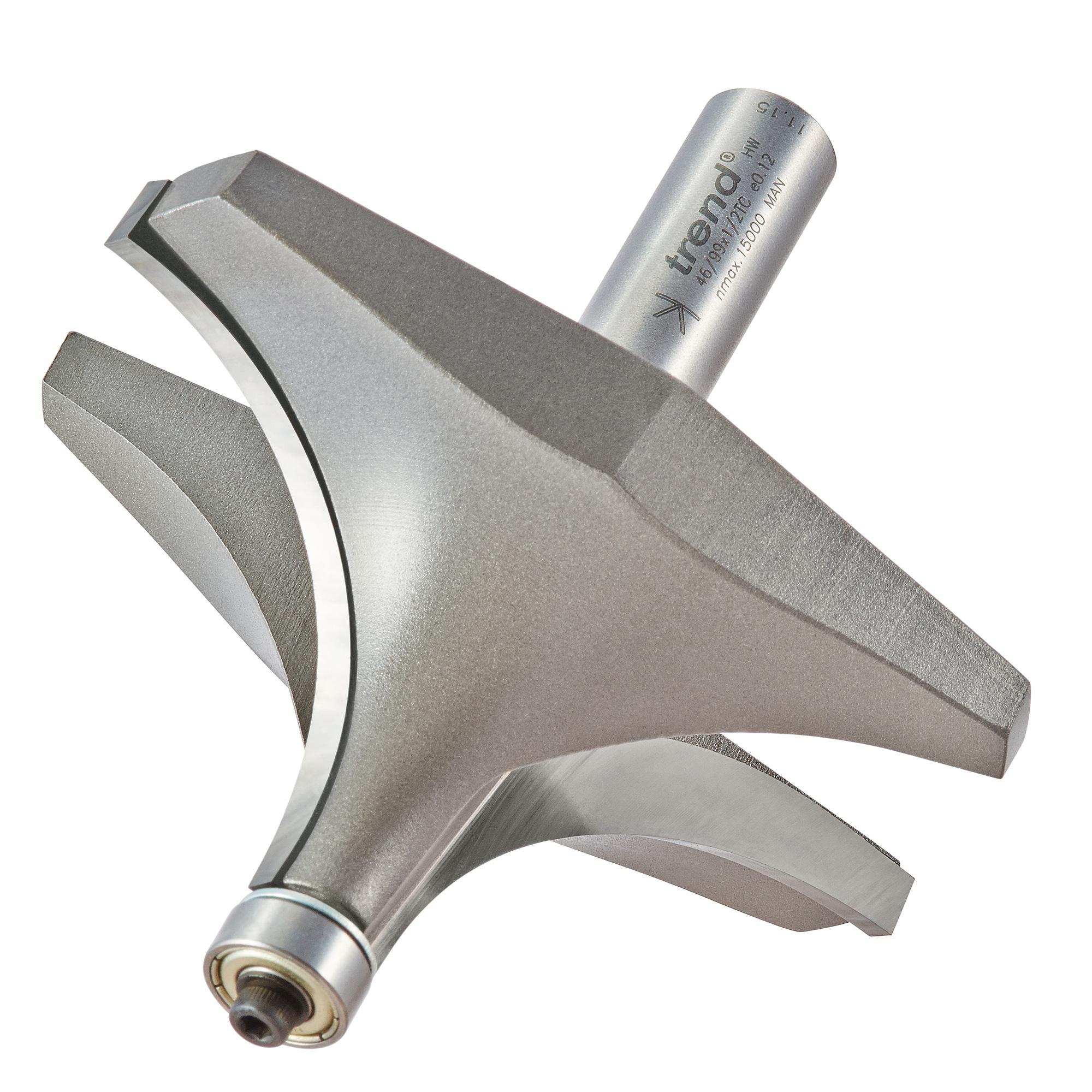 46_99x1_2tc_3d1 Trend 46/99X1/2TC Bearing guided ovolo cutter 38.1mm radius - Image 1
