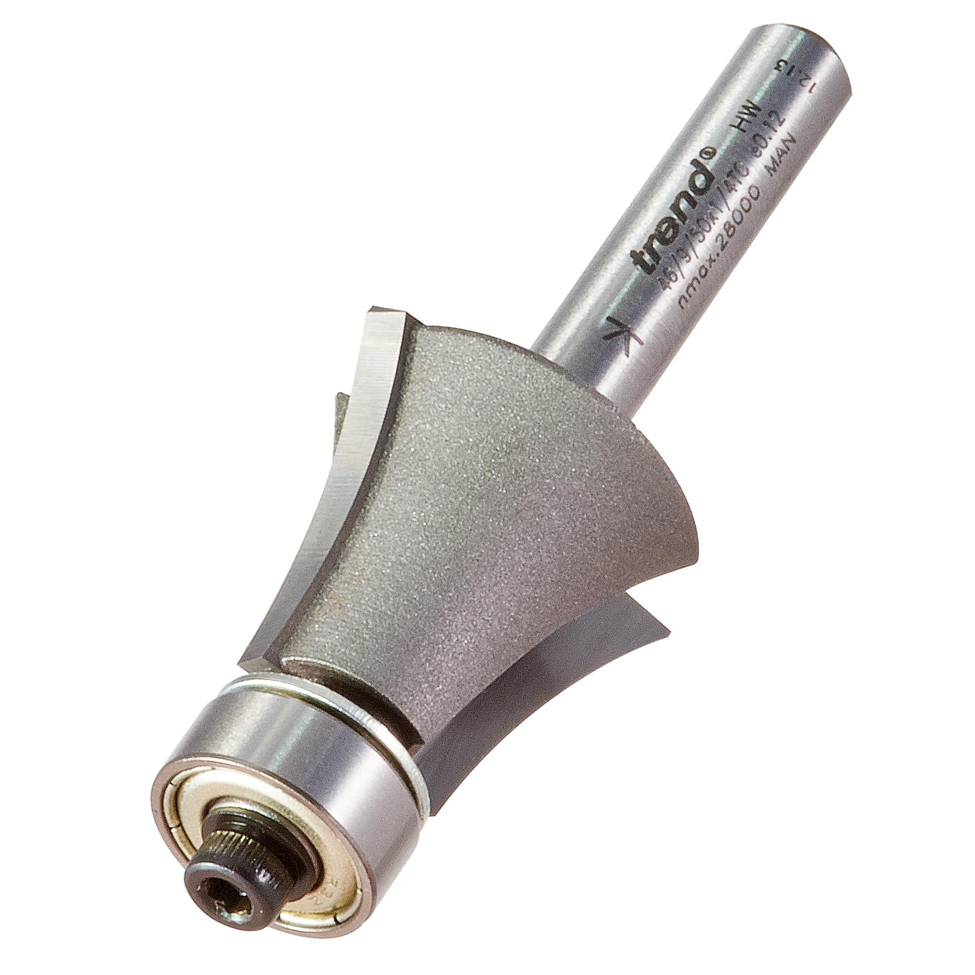 Trend 46/9/50X1/4TC Bearing guided round over Queen Anne - Image 1