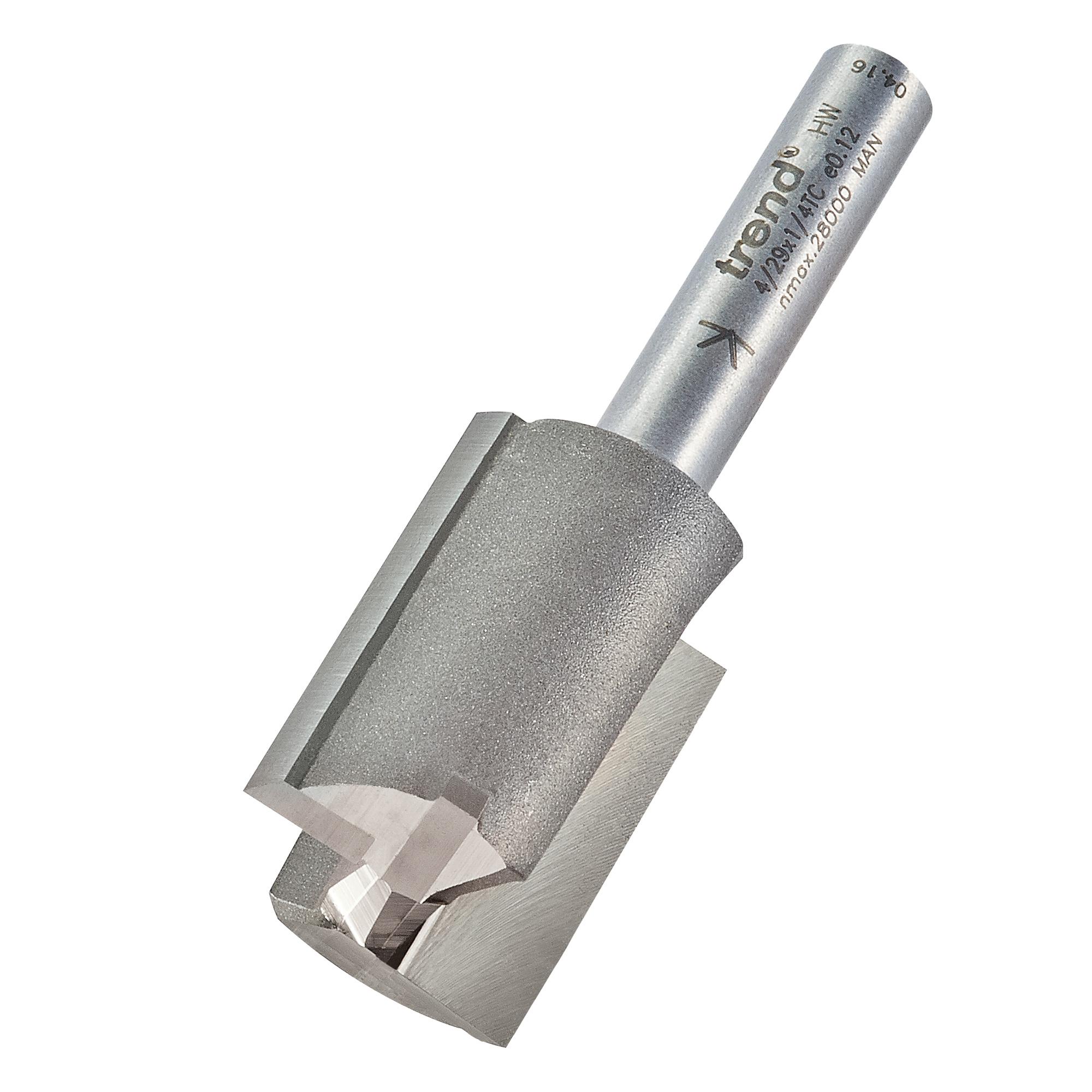 Trend 4/29X1/4TC Two flute cutter 18mm diameter - Image 1