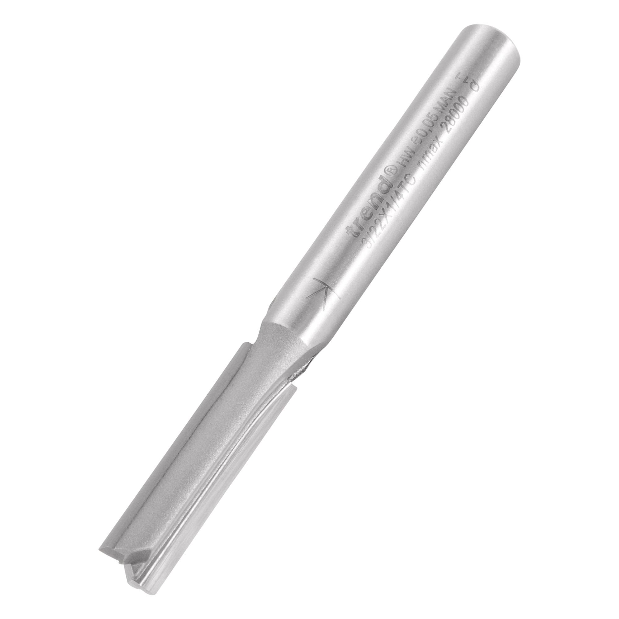 5027654004760_3_22x1_4tc_3d1 Trend 3/22X1/4TC Two flute cutter 6.3mm diameter - Image 1