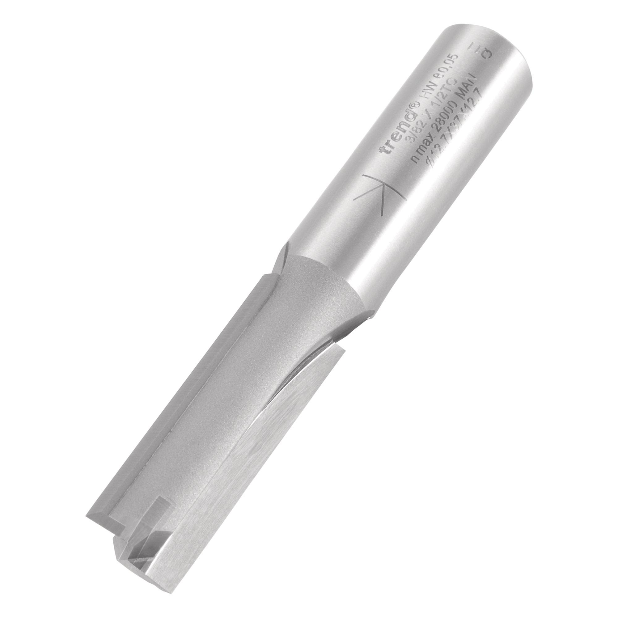 Trend 3/82X1/2TC Two flute cutter 12.7mm diameter - Image 1