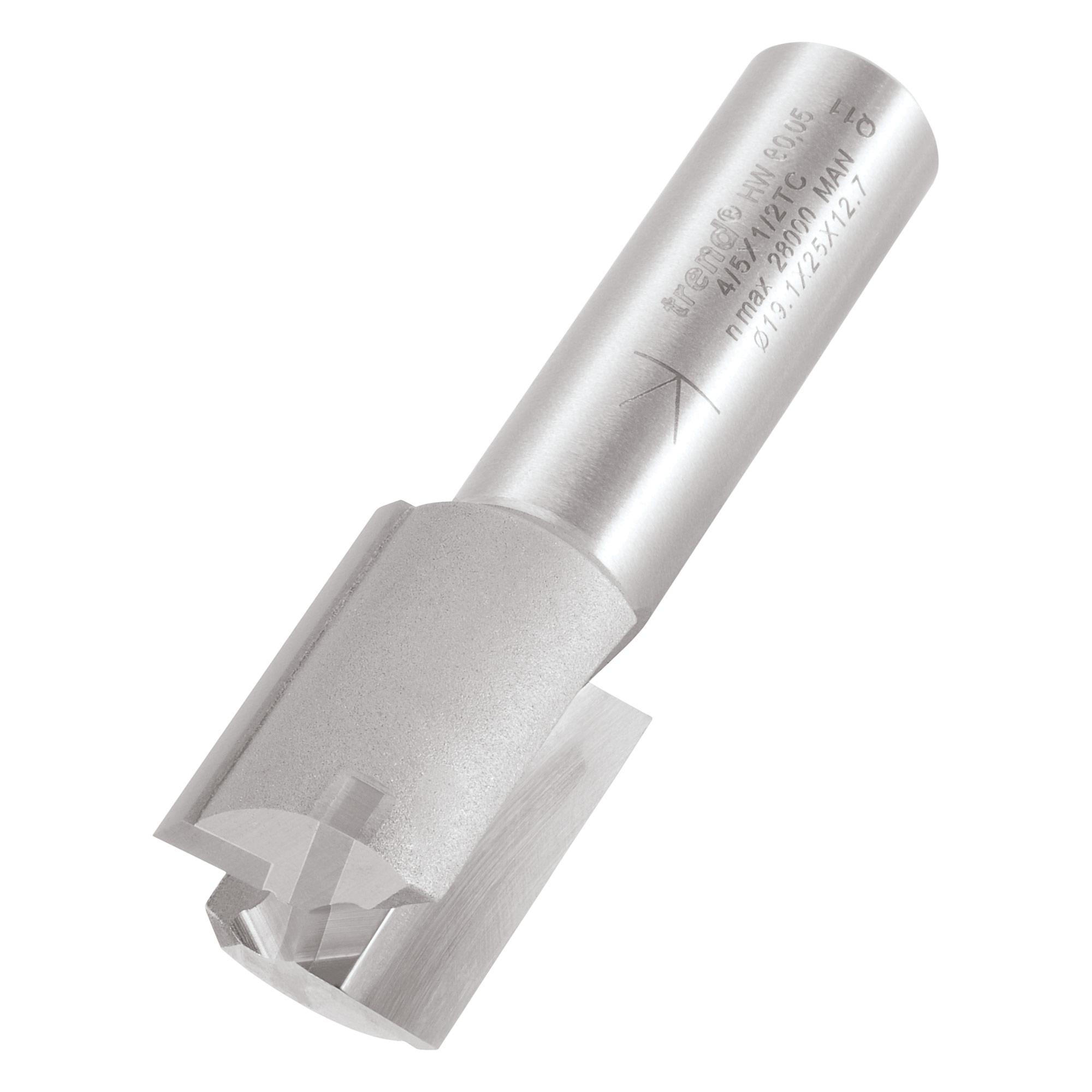 5027654006924_4_5x1_2tc_3d1 Trend 4/5X1/4TC Two flute cutter 19.1mm diameter - Image 1