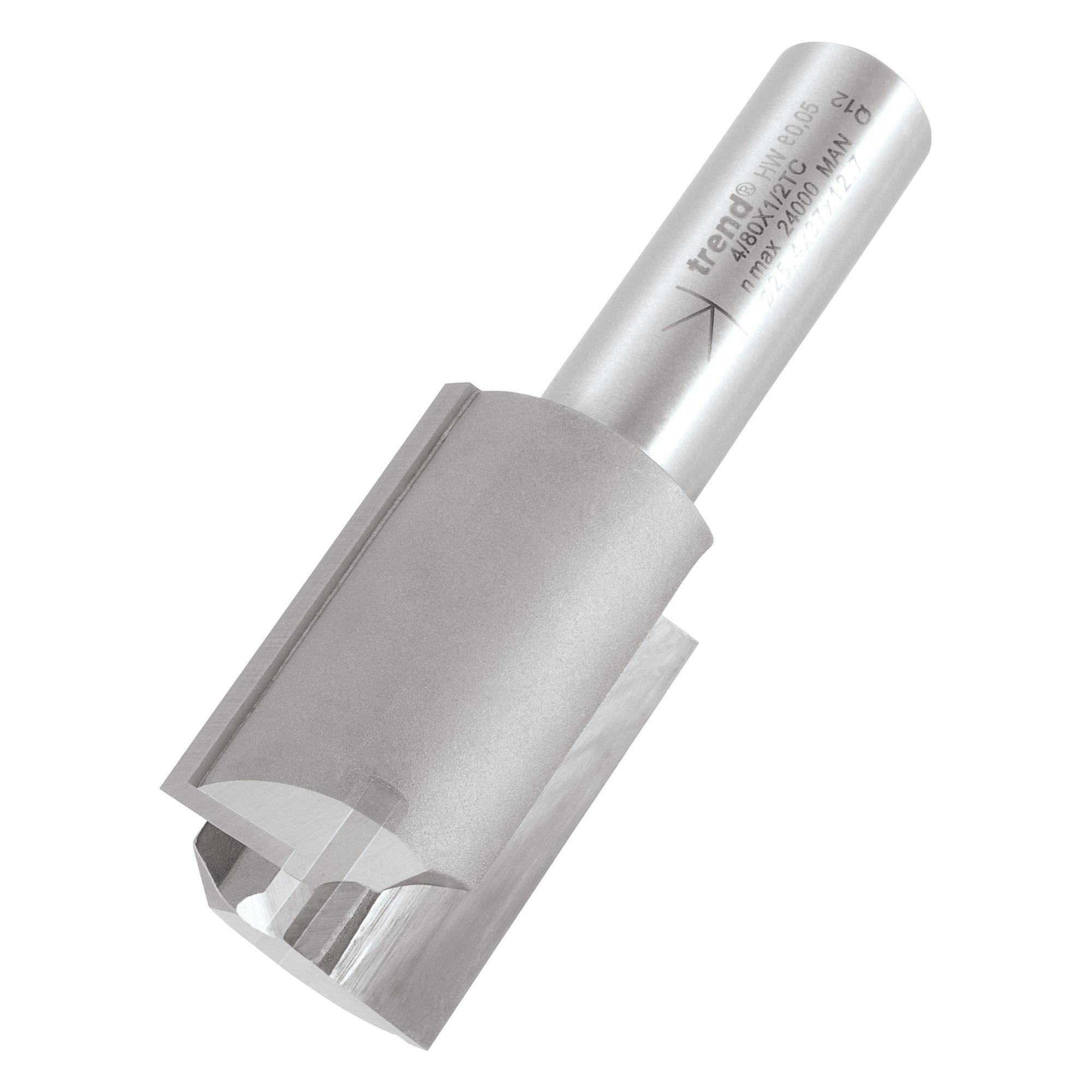 Trend 4/80X1/2TC Two flute cutter 25.4mm diameter - Image 1