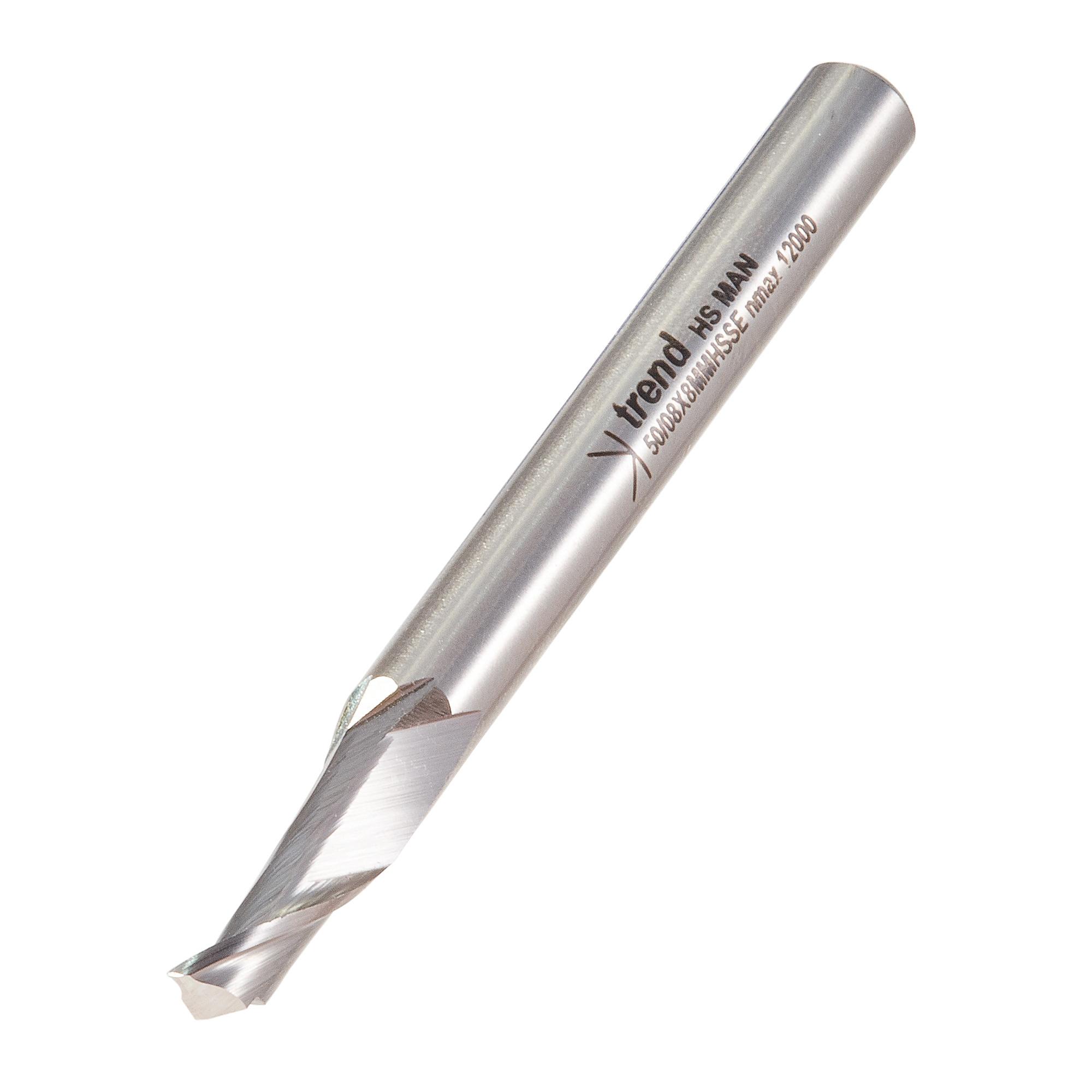 50_08x8mmhsse_3d1 Trend 50/08X8MMHSSE Aluminium cutter 8mm diameter - Image 1
