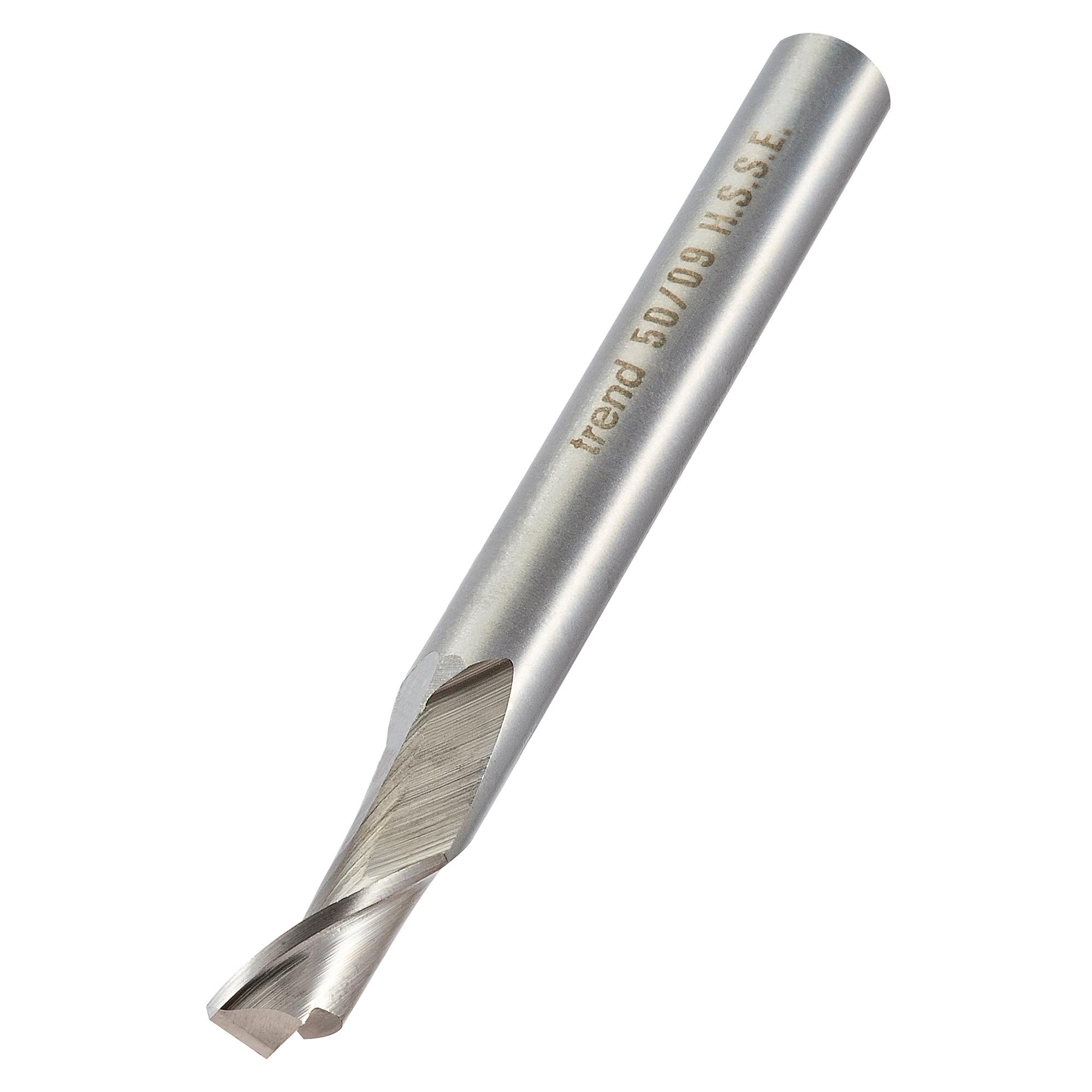 Trend 50/09X8MMHSSE Helical plunge cutter 9mm diameter - Image 1