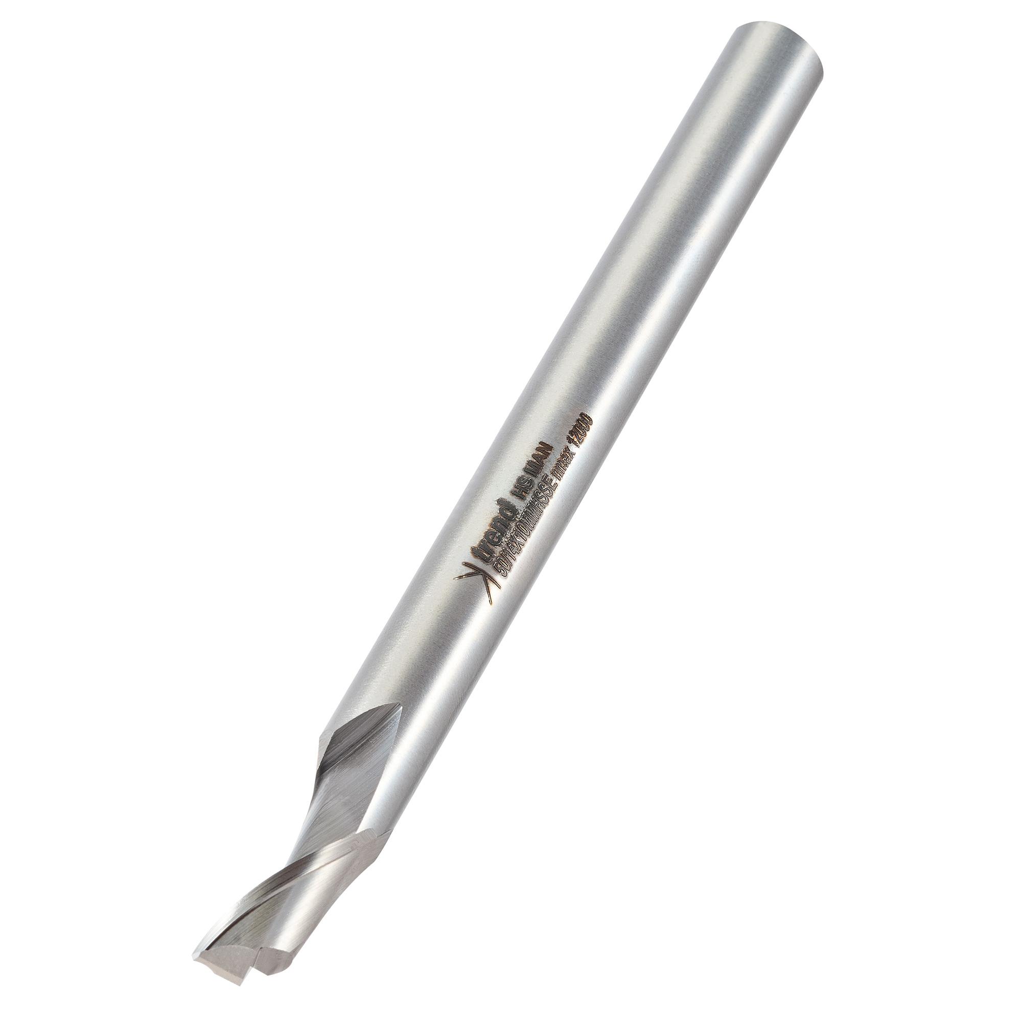 Trend 50/14X10MMHSSE Helical plunge cutter 10mm diameter - Image 1