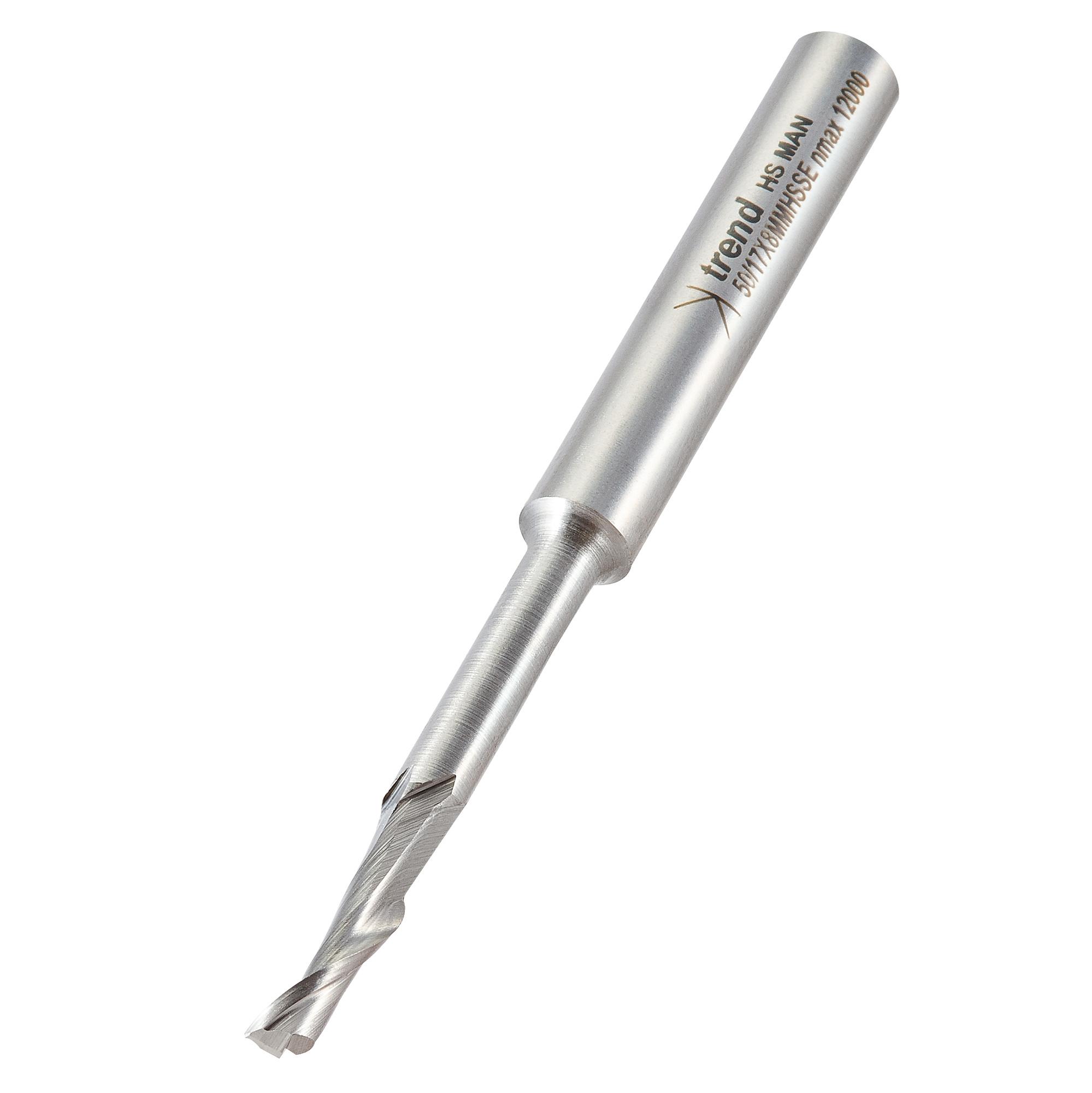 50_17x8mmhsse_3d1 Trend 50/17X8MMHSSE Helical plunge cutter 5mm diameter - Image 1