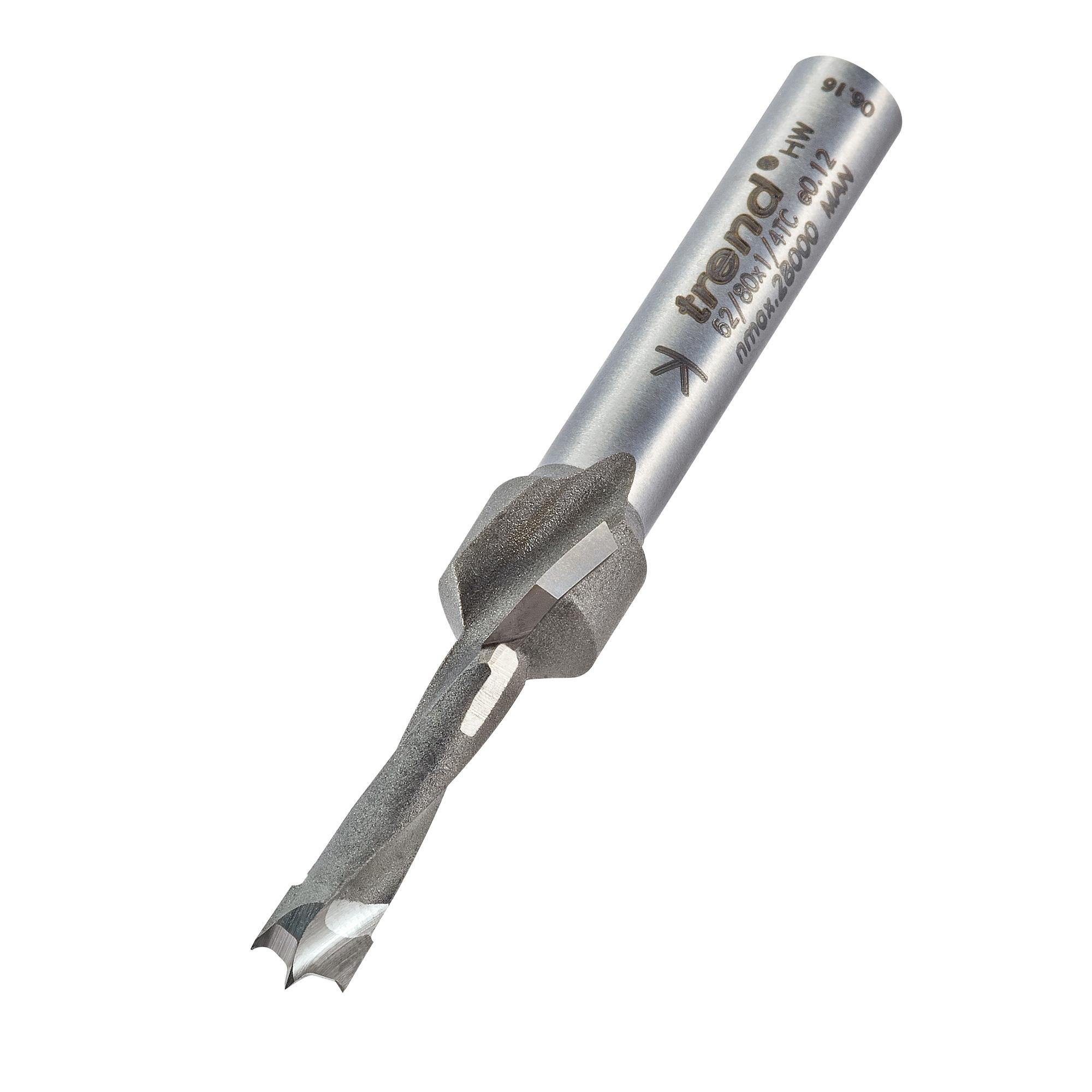 Trend 62/80X1/4TC Drill countersink counterbore 9.5mm diameter - Image 1