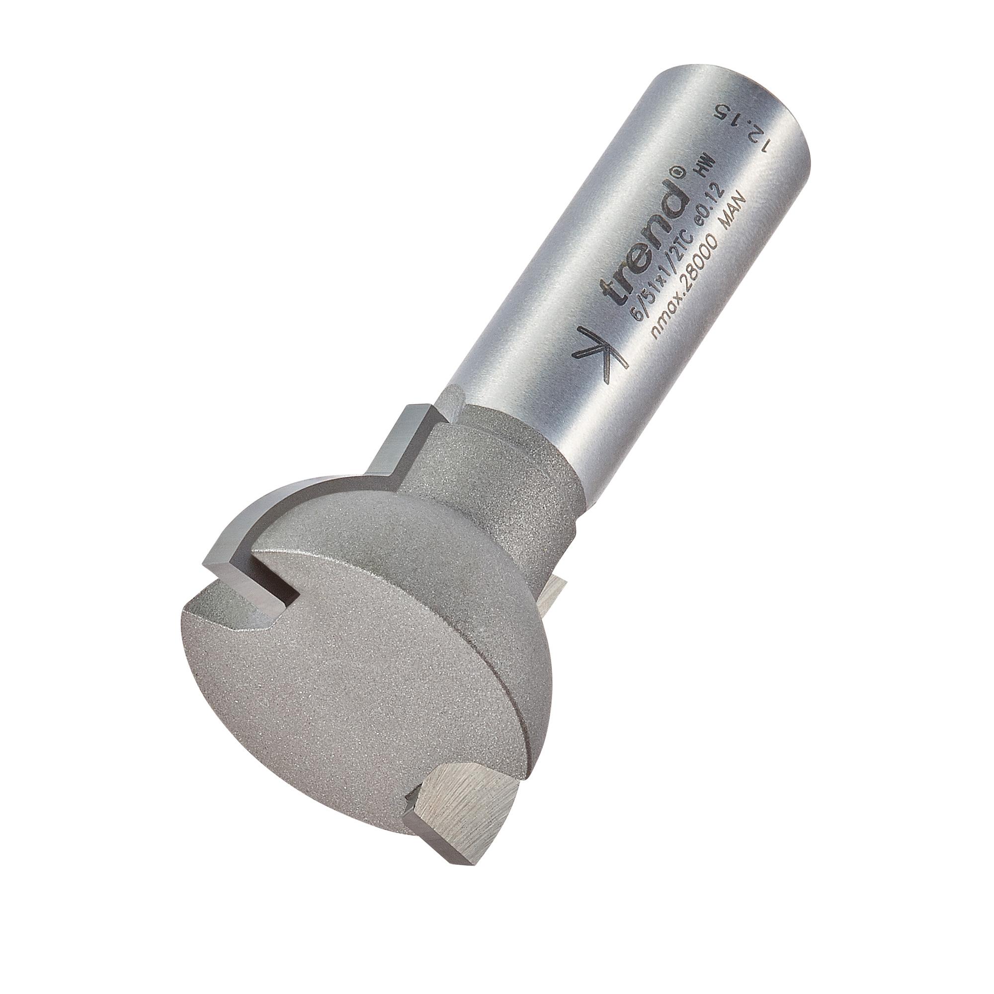 6_51x1_2tc_3d1 Trend 6/51X1/2TC Sash bar ovolo joint cutter 17mm radius - Image 1