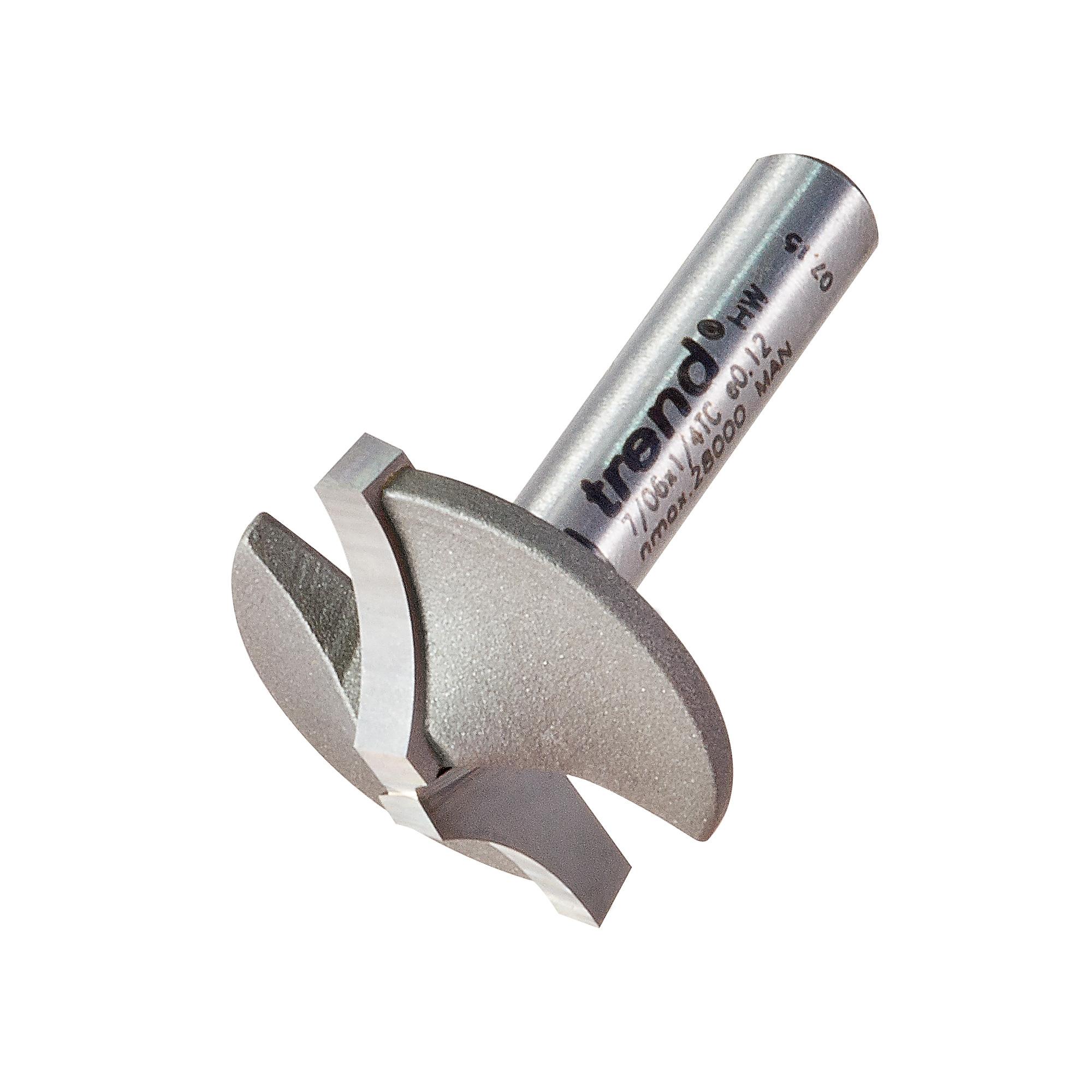 Trend 7/06X1/4TC Flat ovolo 12mm radius - Image 1