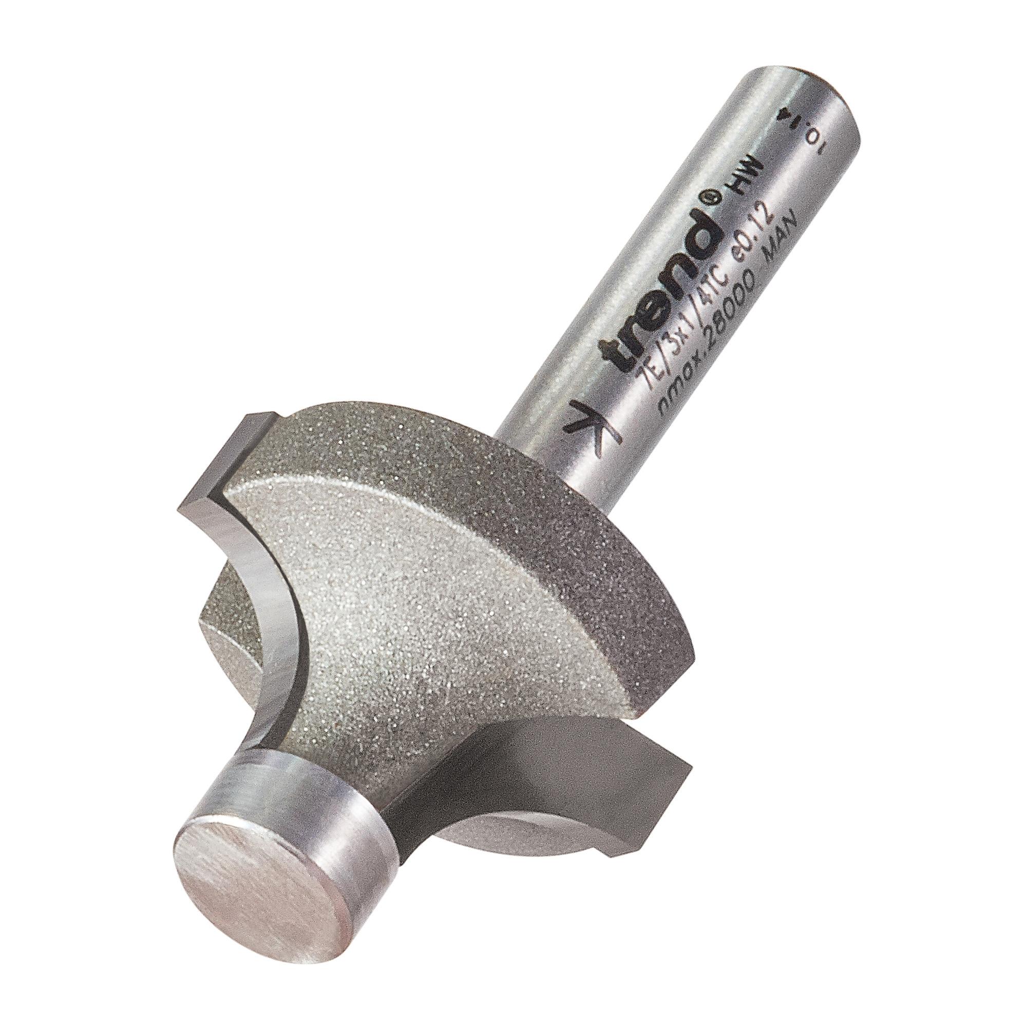 7e_3x1_4tc_3d1 Trend 7E/3X1/4TC Pin guided round over cutter - Image 1