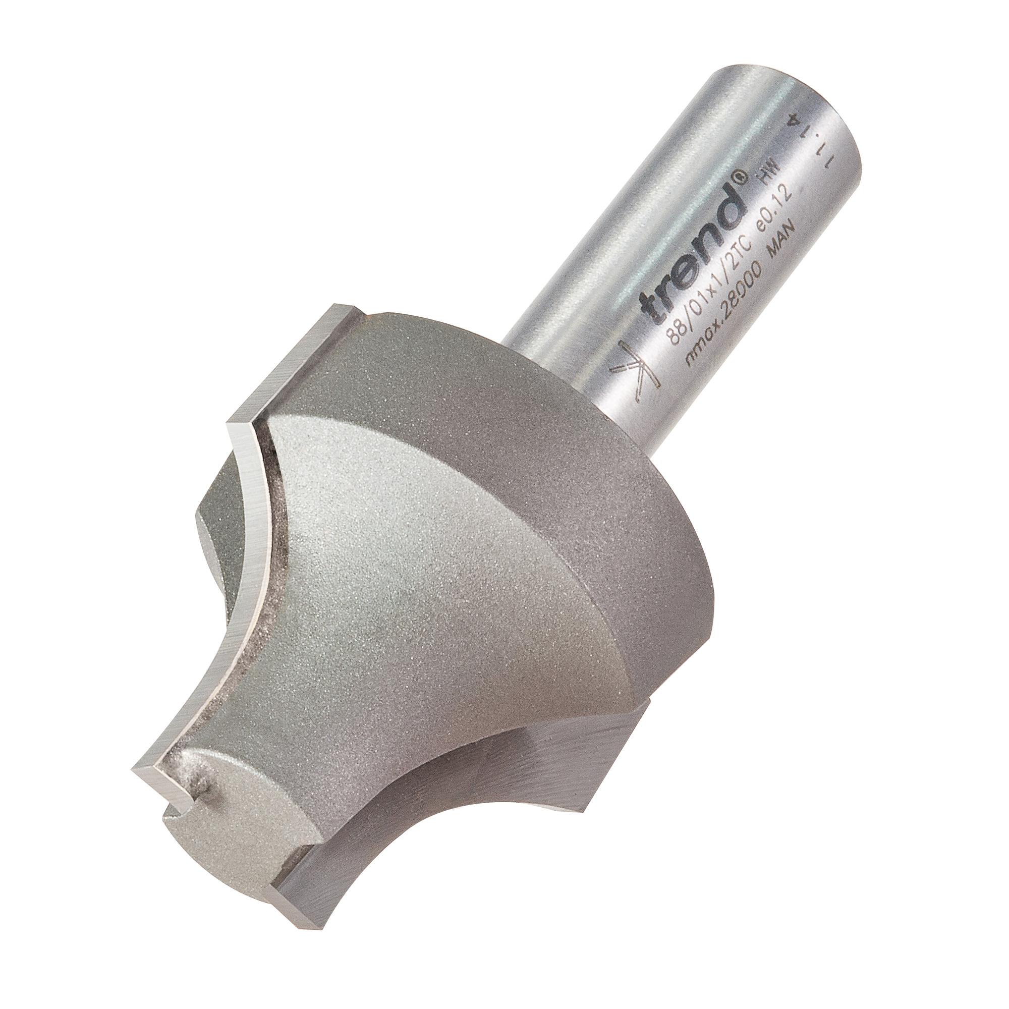 88_01x1_2tc_3d1 Trend 88/01X1/2TC Glazing bar ovolo cutter 20mm radius - Image 1