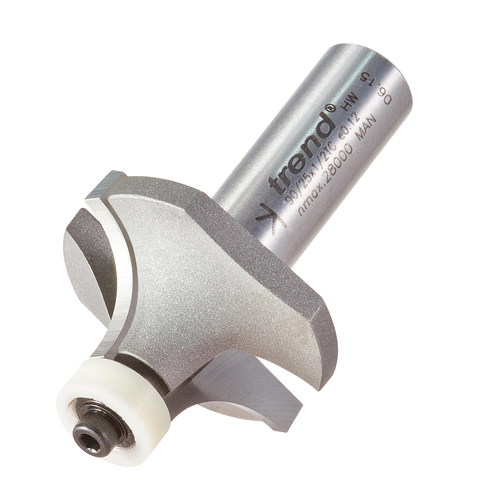 90_25x1_2tc_3d1 Trend 90/25X1/2TC Bull nose combination cutter - Image 1