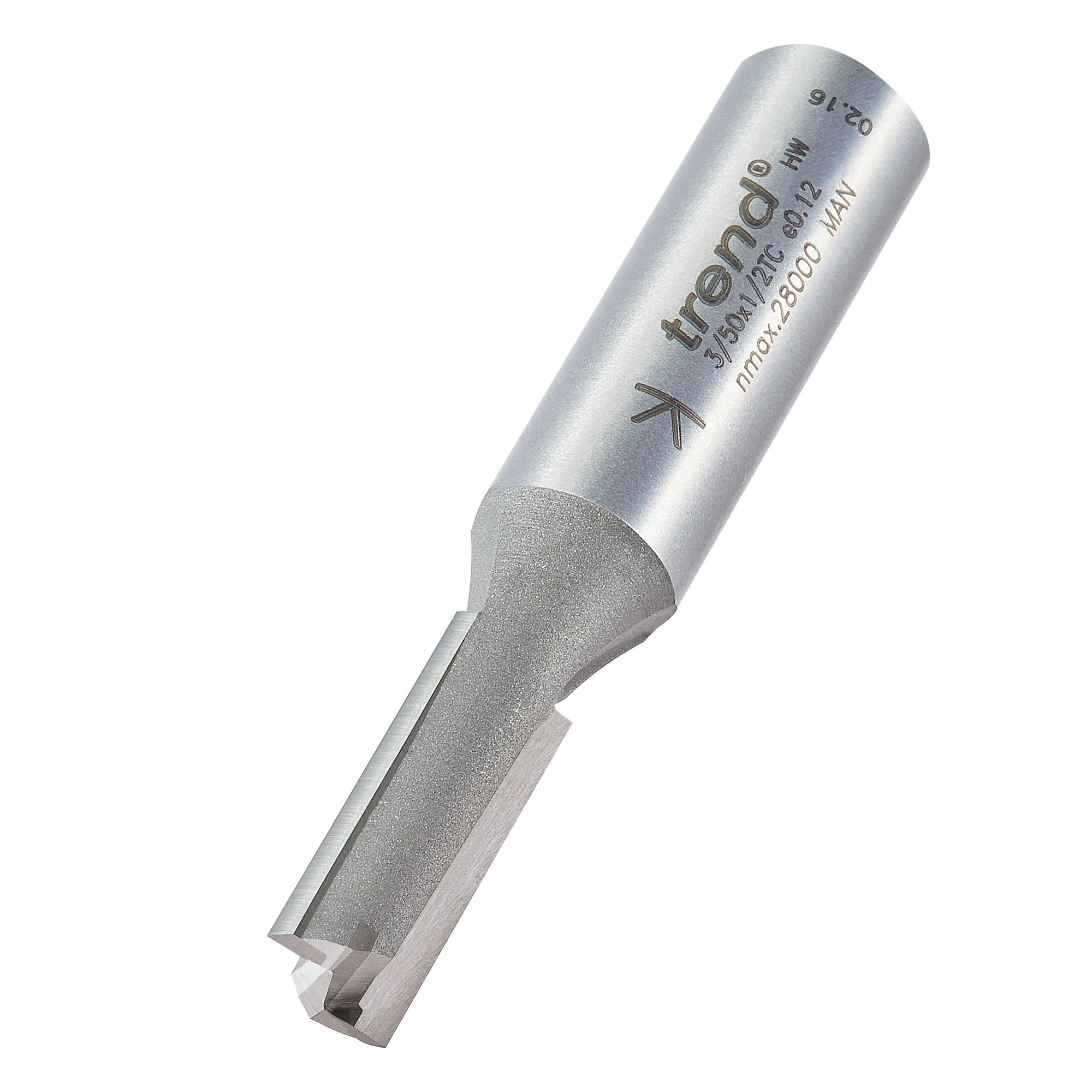 3_50x1_2tc_3d1 Trend 3/50X1/2TC Two flute cutter 9.5mm diameter - Image 1