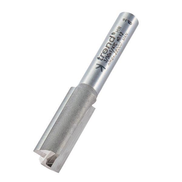 Trend 3/50X1/4TC Two flute cutter 9.5mm diameter