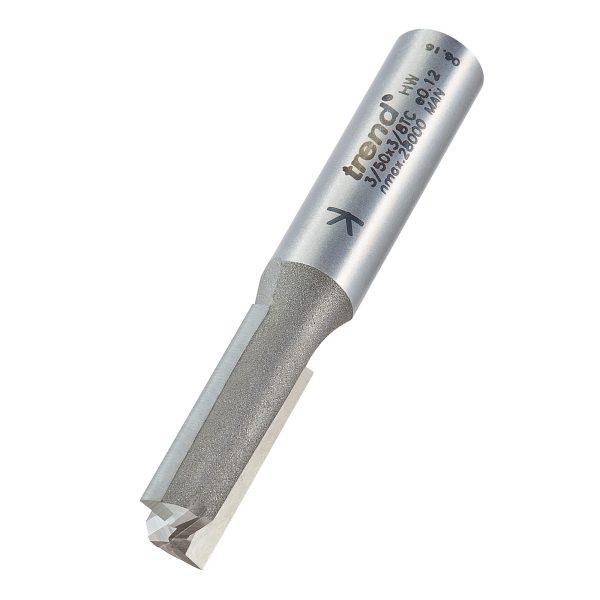 Trend 3/50X3/8TC Two flute cutter 9.5mm diameter