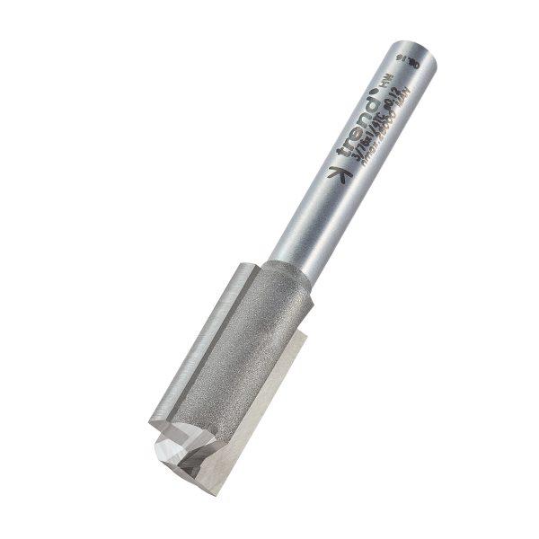 Trend 3/76X1/4TC Two flute cutter 12.55mm diameter