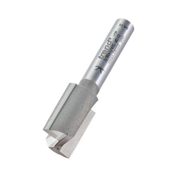 Trend 3/80X1/4TC Two flute cutter 12.7mm diameter