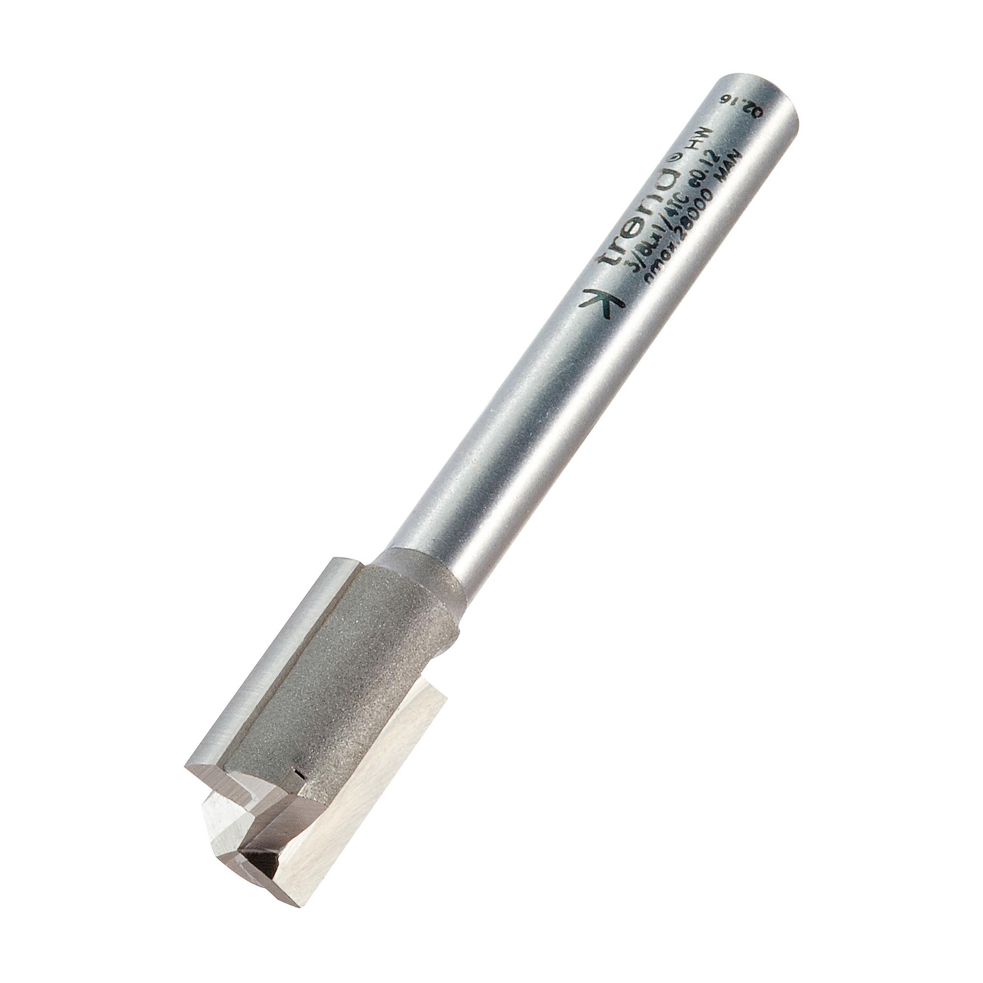 3_8lx1_4tc_3d1 Trend 3/8LX1/4TC Two flute cutter 12mm diameter - Image 1