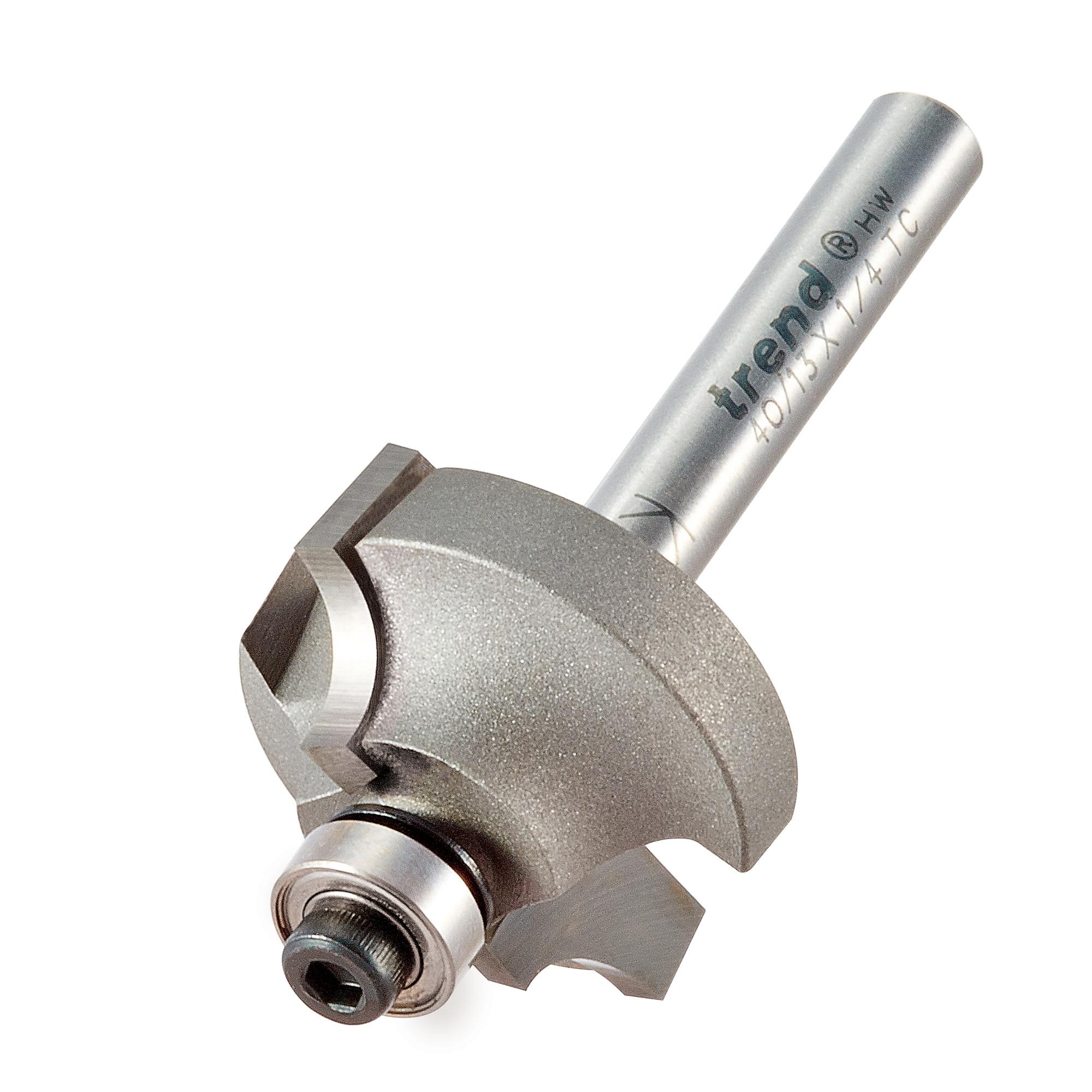 40_13x1_4tc_3d1 Trend 40/13X1/4TC Bearing guided ovolo cutter 6.3mm radius - Image 1