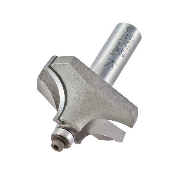 Trend 40/16X1/2TC Bearing guided ovolo cutter 15.9mm radius