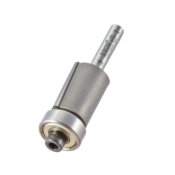 Trend 46/20X1/4TC Guided trimmer 19.1mm diameter 25mm length