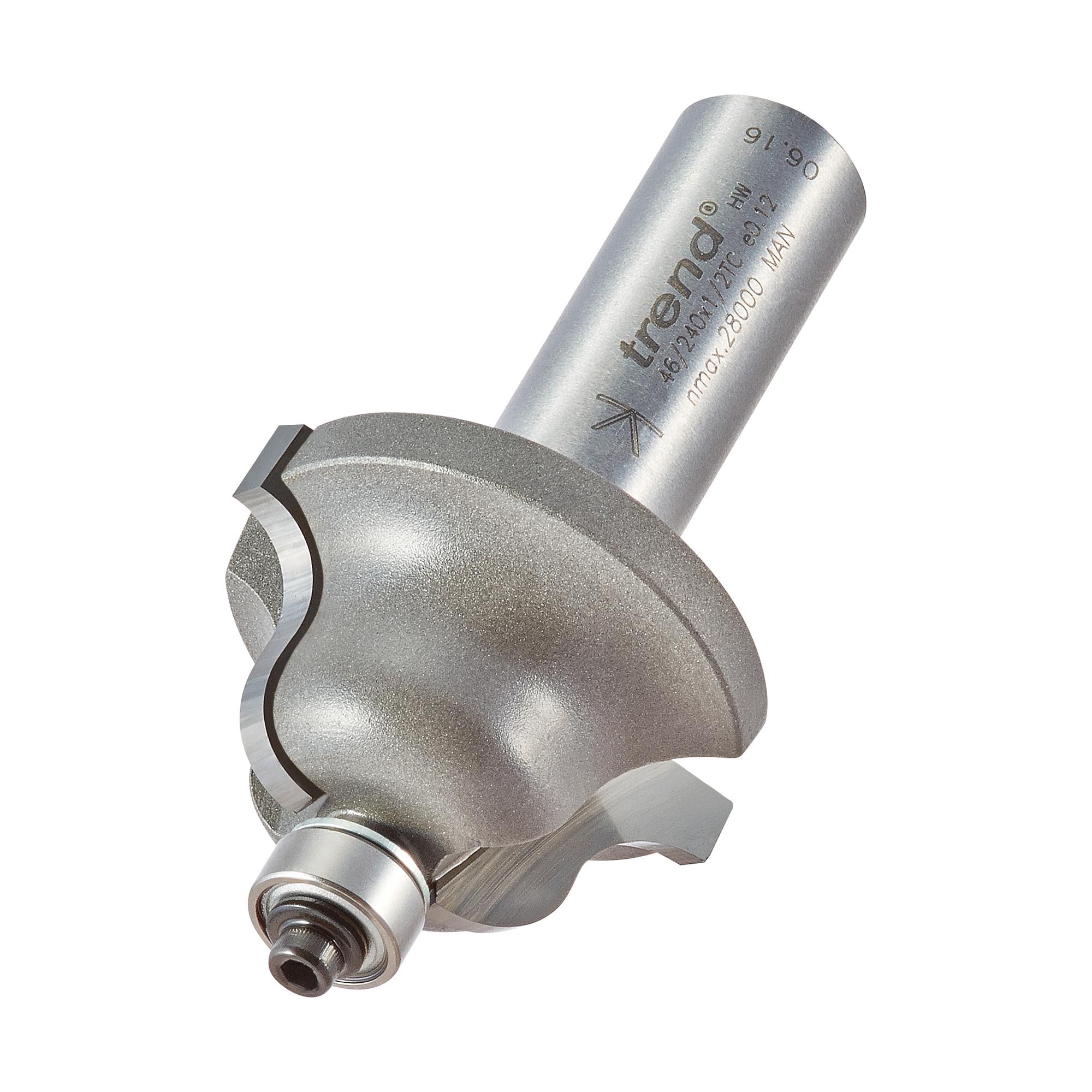 46_240x1_2tc_3d1 Trend 46/240X1/2TC Bearing guided ogee cutter - Image 1