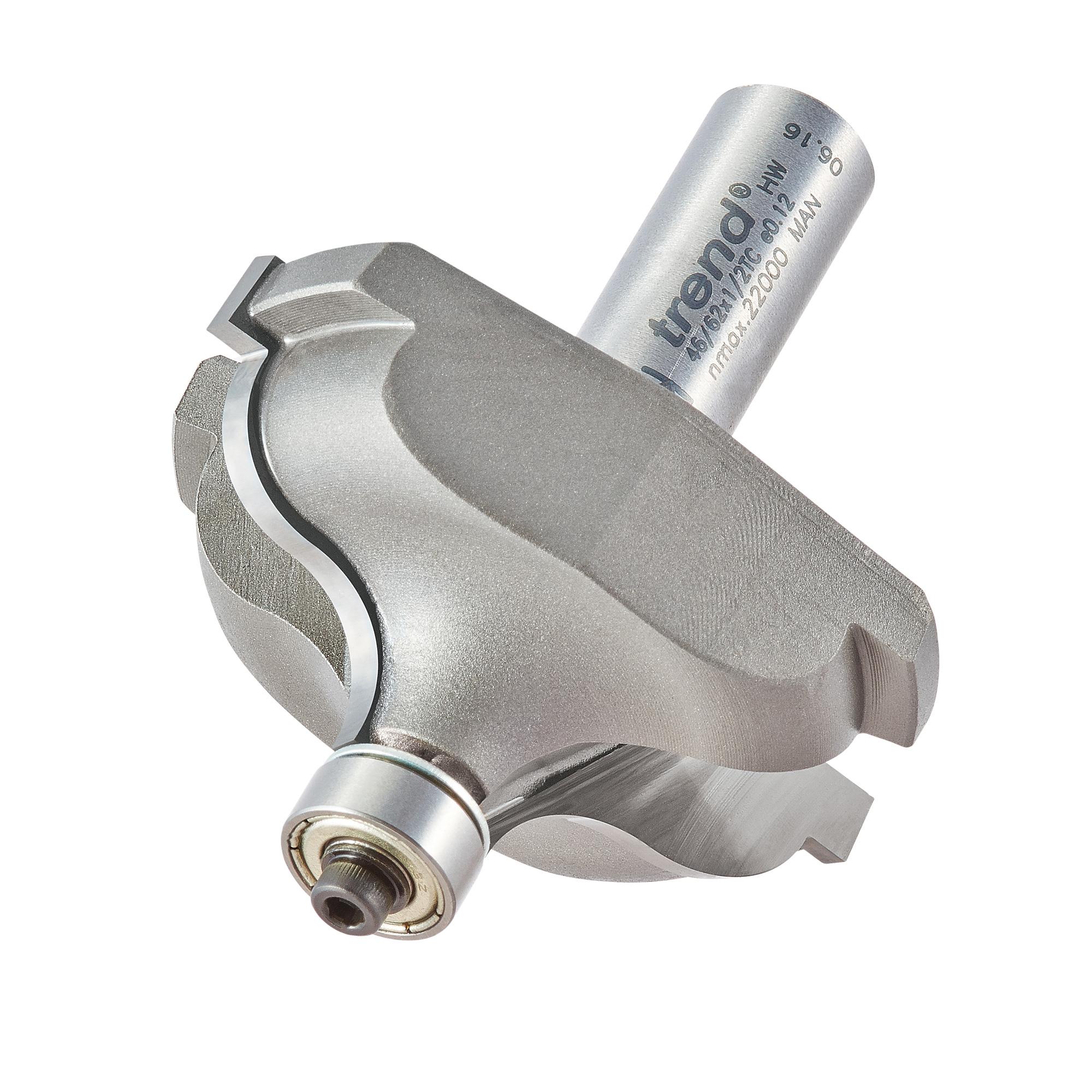 46_62x1_2tc_3d1 Trend 46/62X1/2TC Bearing guided quirk ogee cutter - Image 1