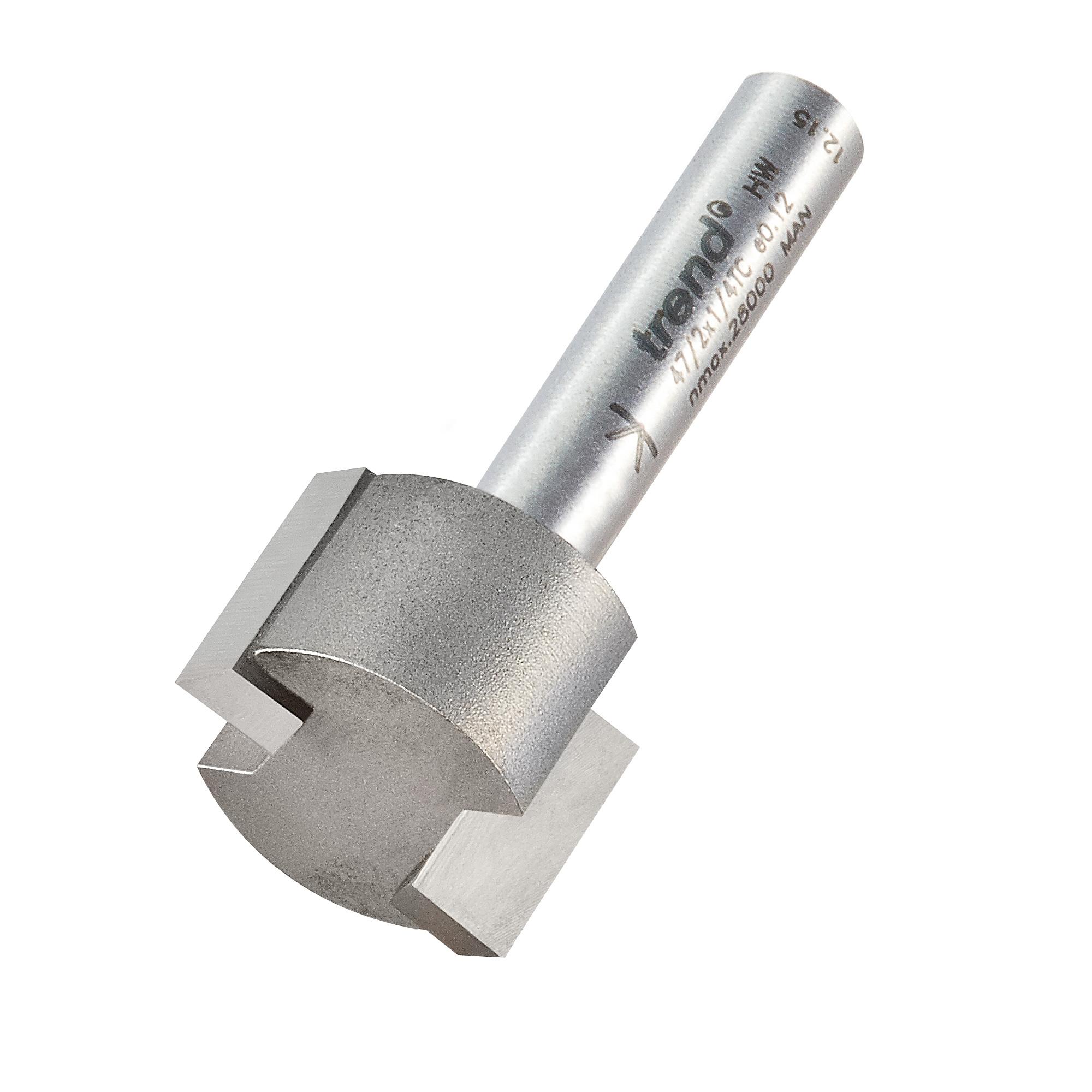 47_2x1_4tc_3d1 Trend 47/2X1/4TC Trimmer 18mm diameter 12mm length - Image 1