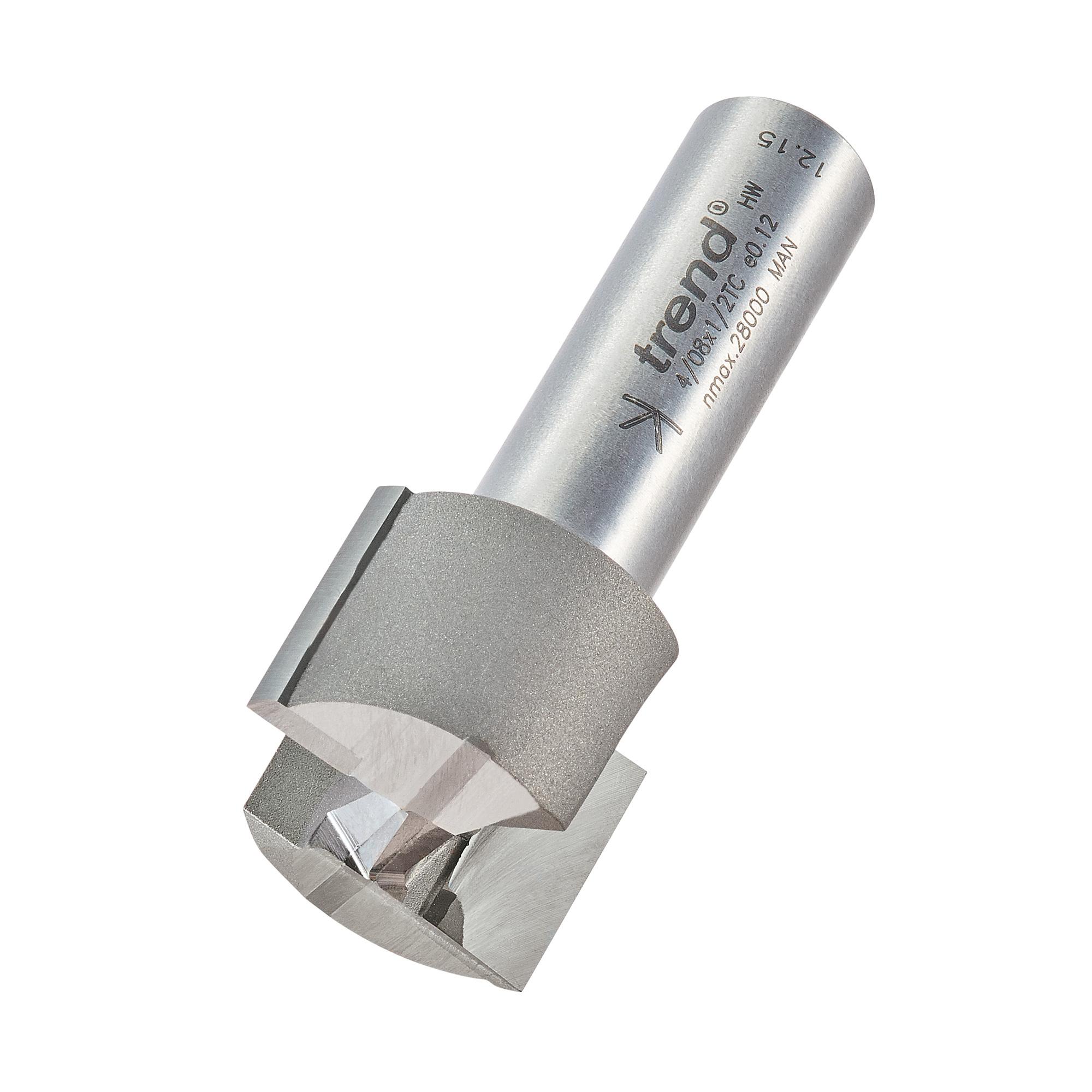 4_08x1_2tc_3d1 Trend 4/08X1/2TC Two flute cutter 25.4mm diameter - Image 1